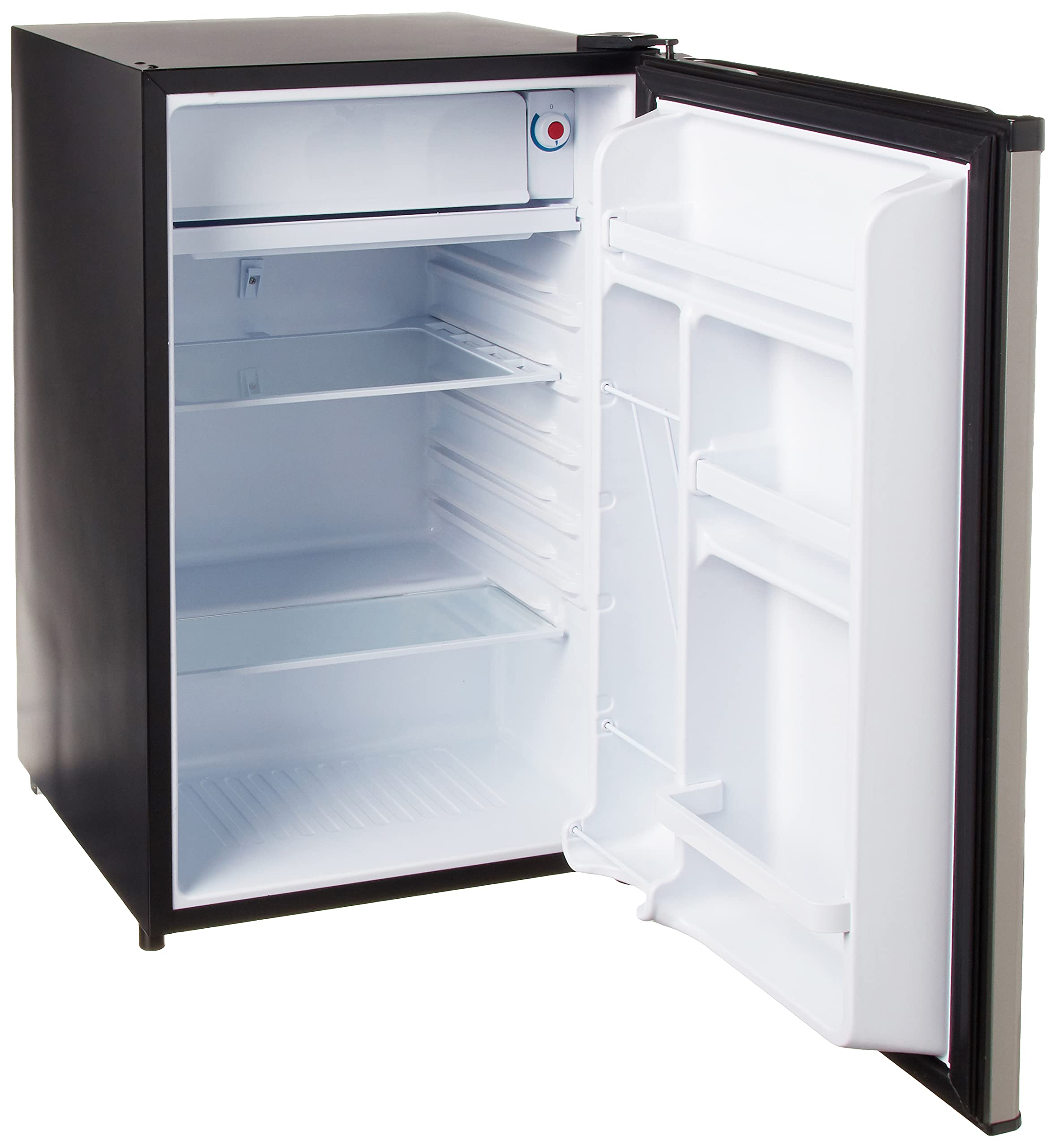 RCA 465 RFR441/RFR465 RFR441 Compact Fridge, 4.5 Cubic Feet, Stainless Steel