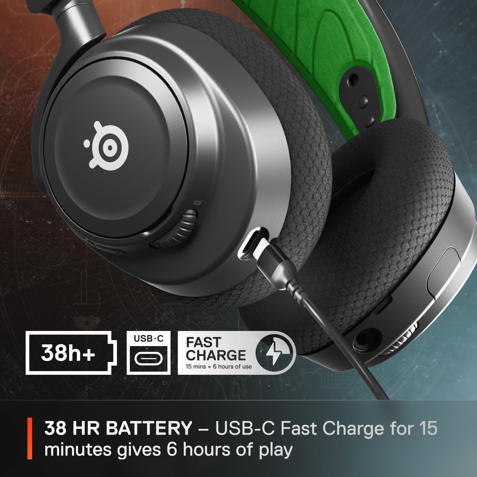 SteelSeries Arctis Nova 7X Wireless Multi-Platform Gaming Headset Bundle — Destiny 2: The Final Shape Edition — in-Game Items — 2.4GHz + Mixable Bluetooth — 38Hr USB-C Battery — Xbox, PC, PlayStation