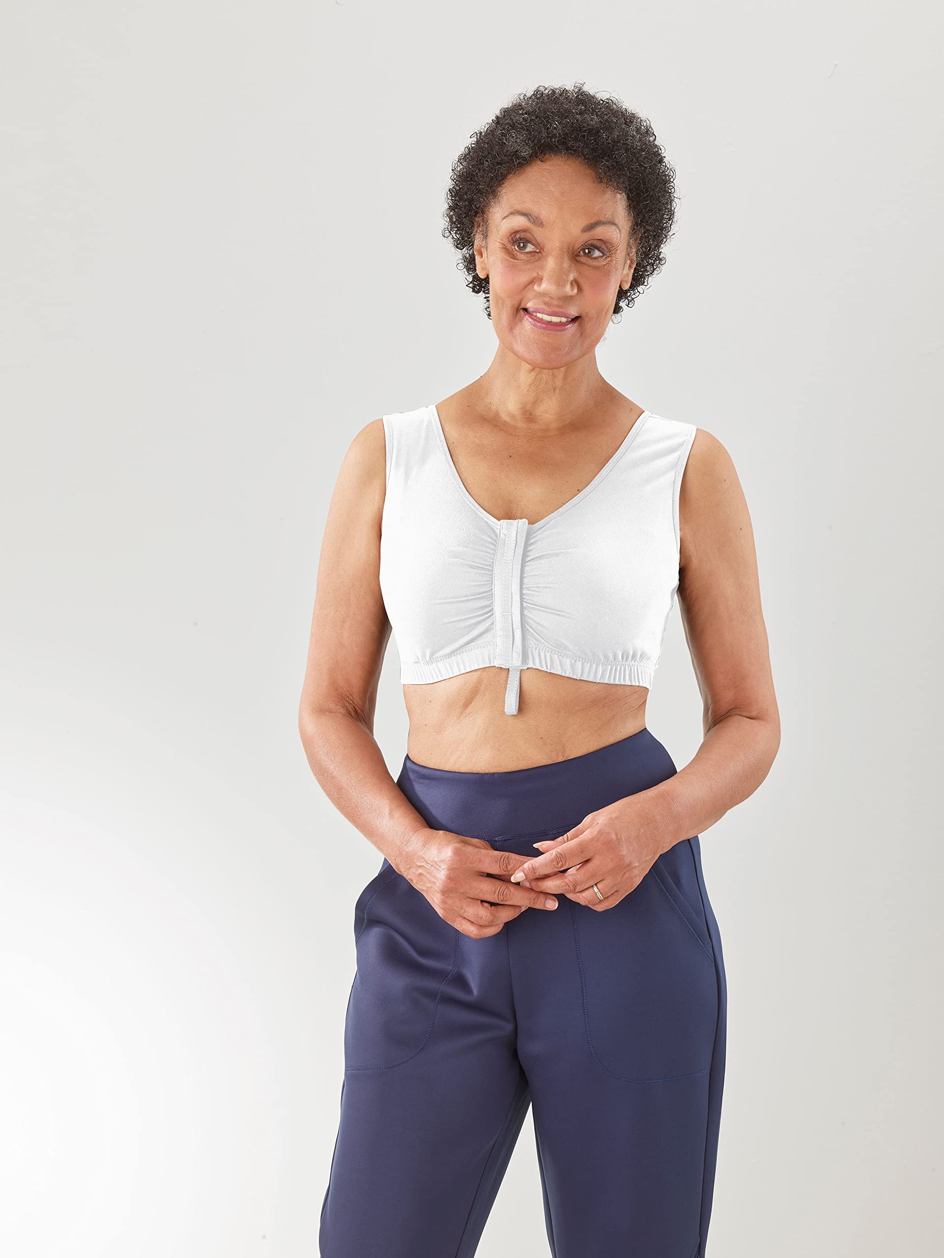 Women’s Front Closure Adaptive Bra - Black MED