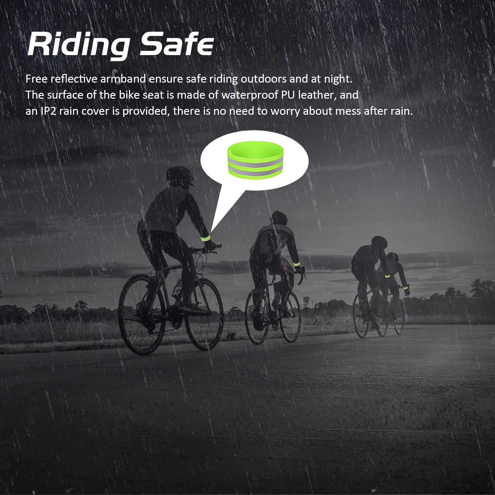 Twomaples Bicycle Seat, Bike Seat for Women Men Extra Comfort Wide, Oversized Comfortable Seats Saddle for Peloton Bikes, Fit for Exercise Bikes, Electric Bikes, Mountain Bikes, Cruiser Bikes