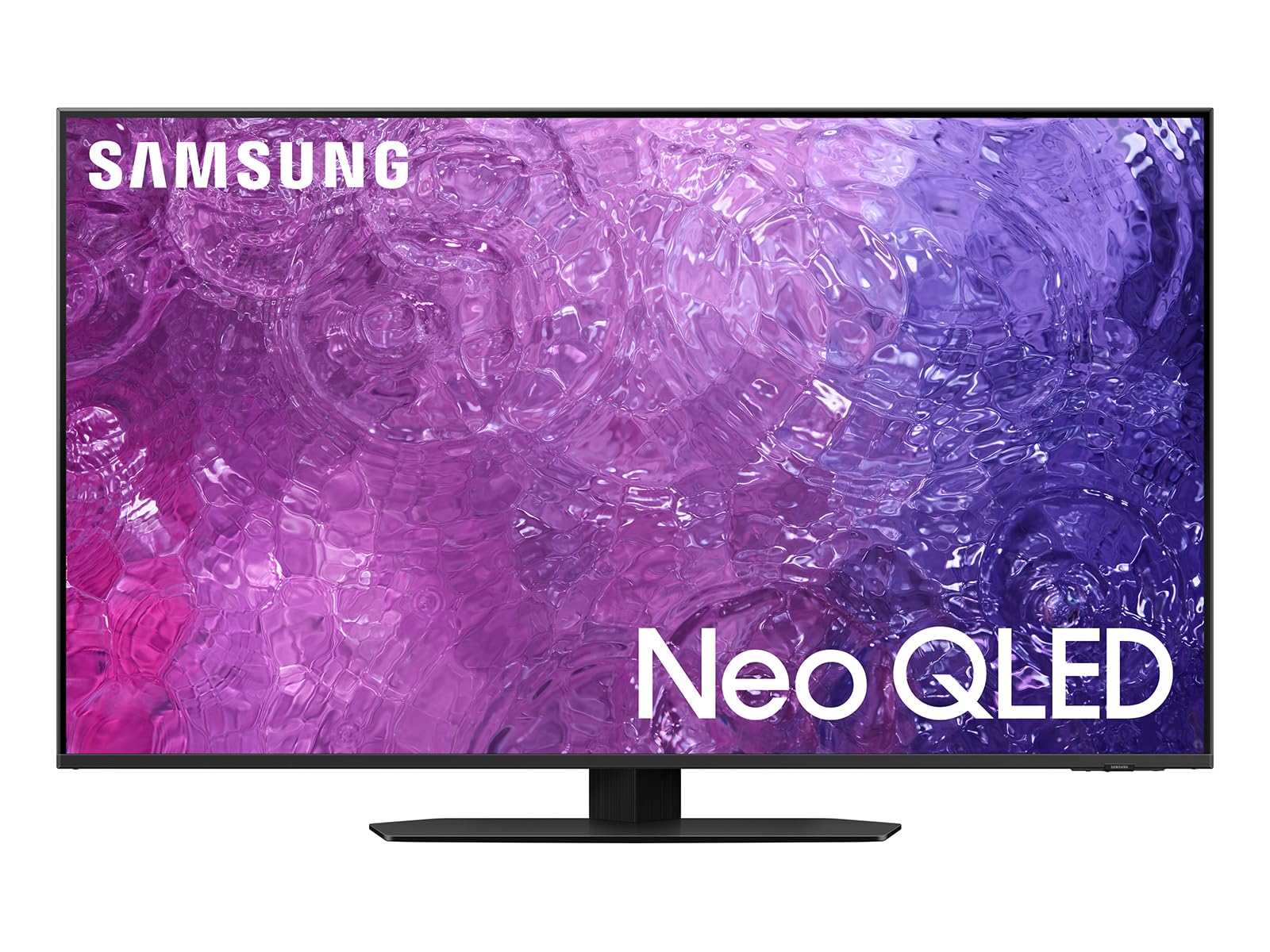 SAMSUNG QN75QN90CAFXZA 75" Neo QLED Smart TV with 4K Upscaling with an Austere 5S-PS8-US1 V-Series 8-Outlet Power w/Omniport USB (2023)