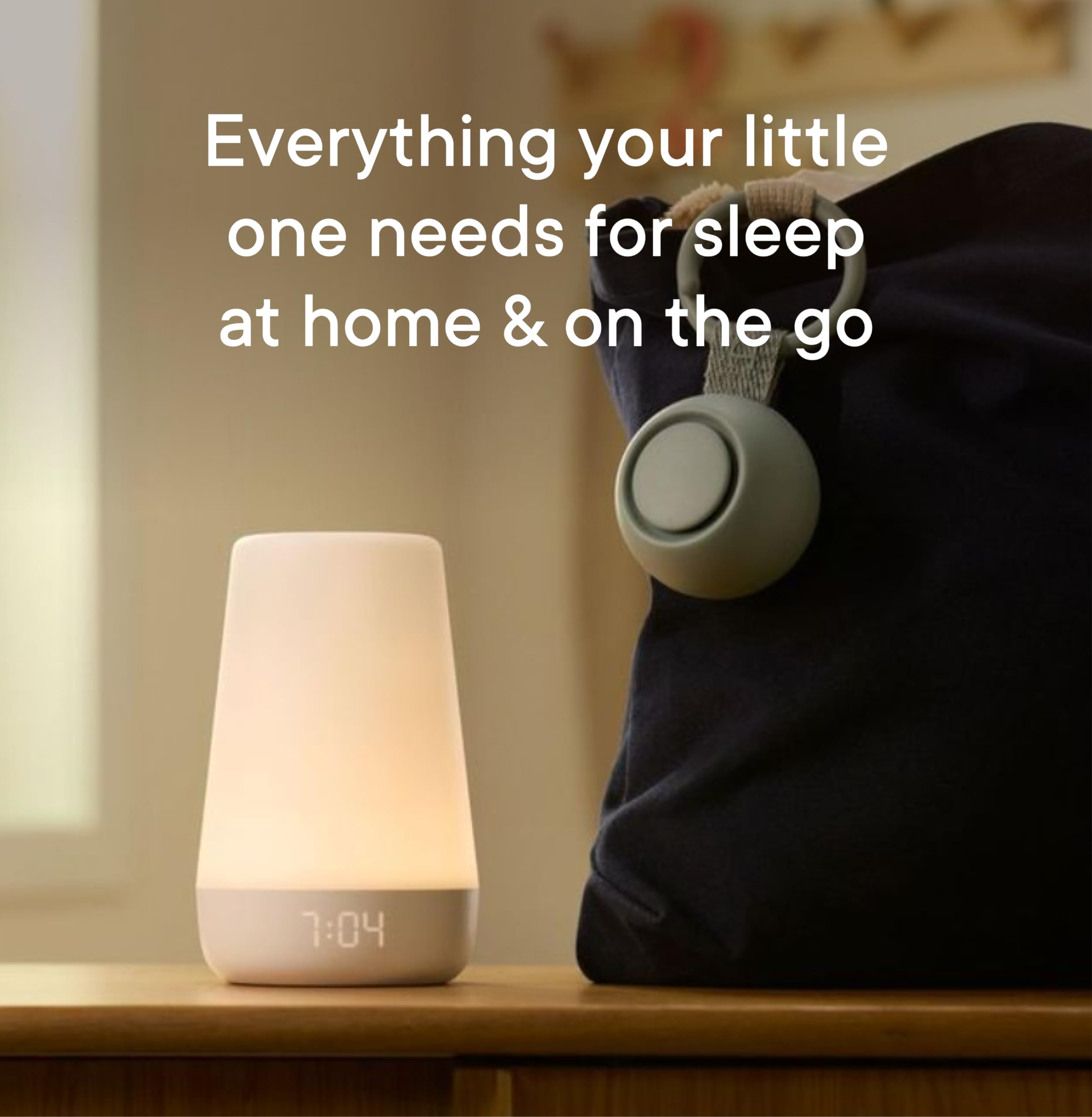Hatch for Baby Sleep Bundle: Home & Travel Sound Machines Includes Rest 2nd Gen and Portable Hatch Go (Putty)