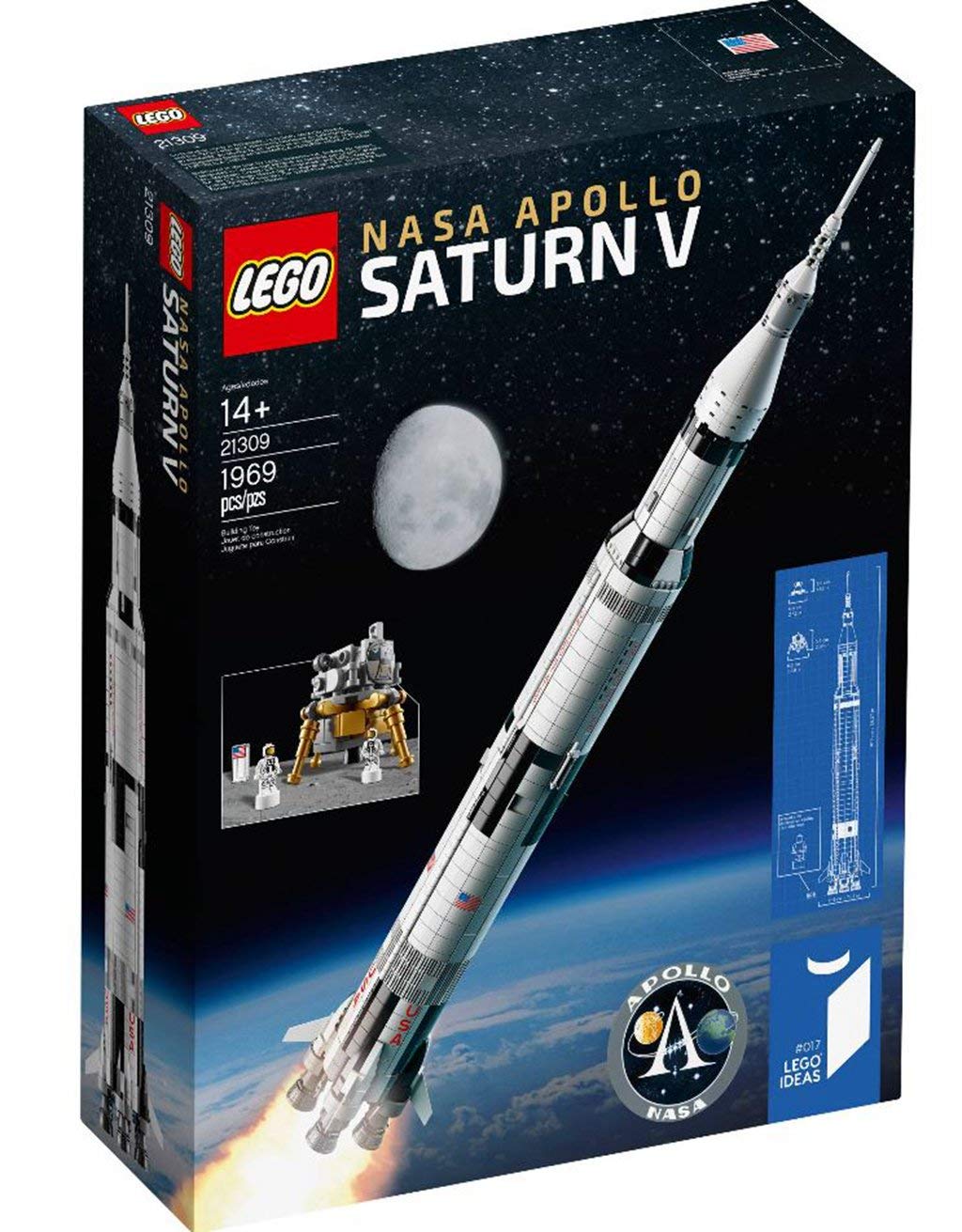 2017 Lego NASA Apollo Saturn V
