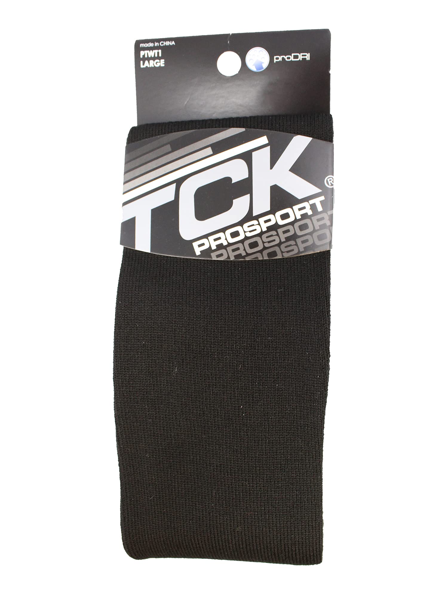 TCK Prosport Performance Tube Socks (Black, Small)