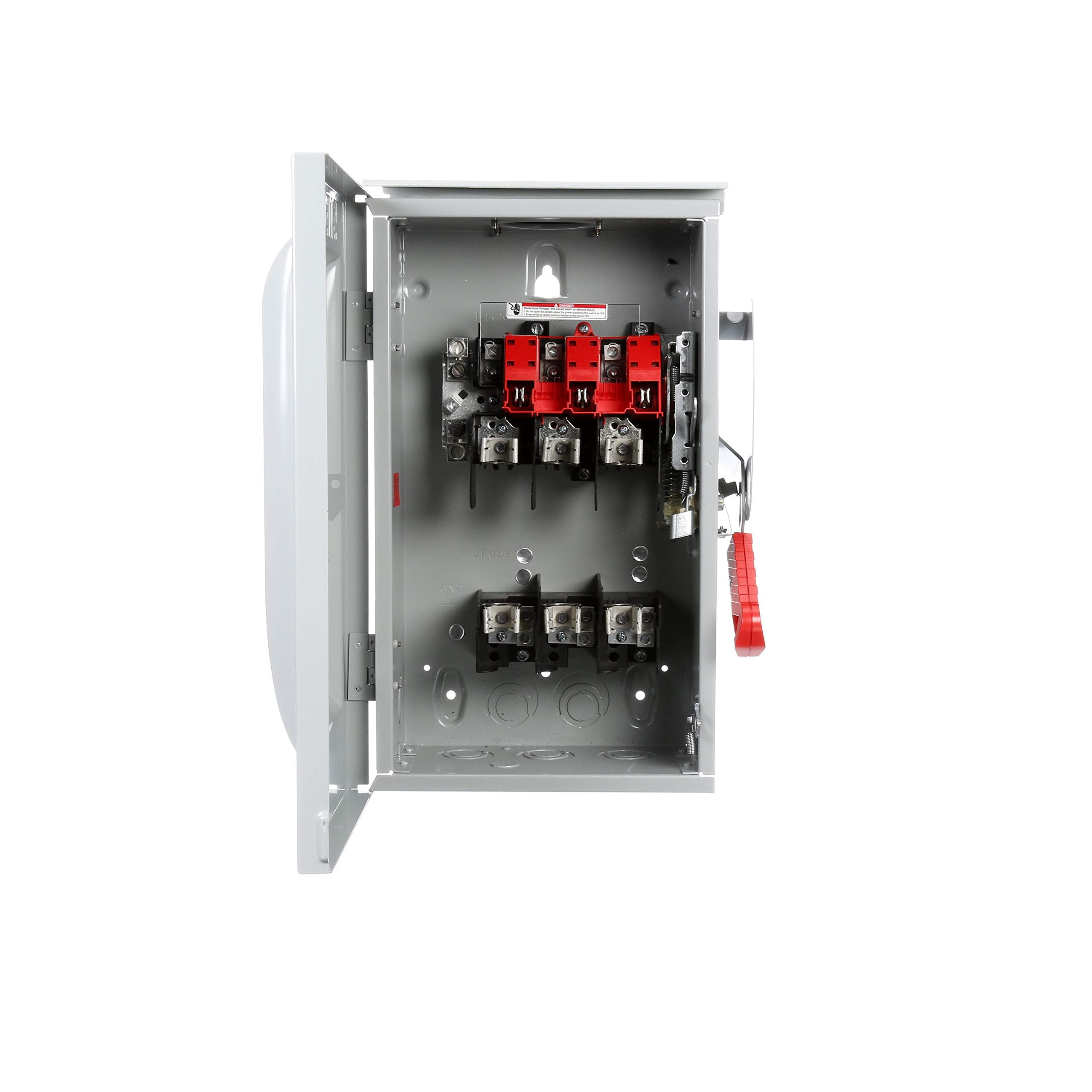 Siemens HF362NR 60-Amp 3 Pole 600-volt 4 Wire Fused Heavy Duty Safety Switches