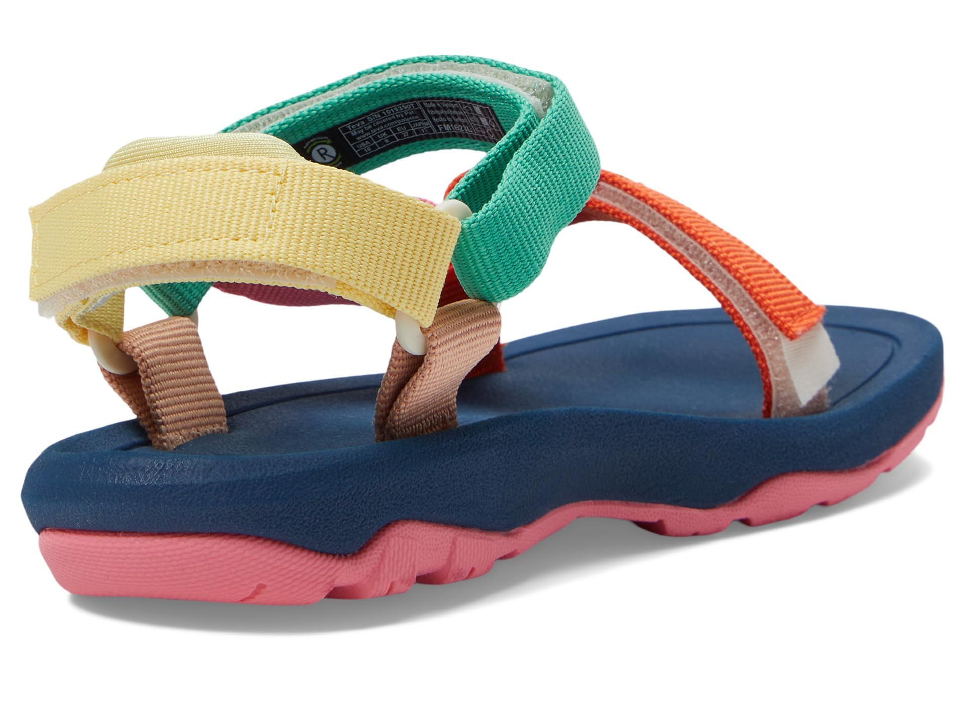 Teva Girls Hurricane XLT2 Sandal, Popcorn Multi, 4 Big Kid