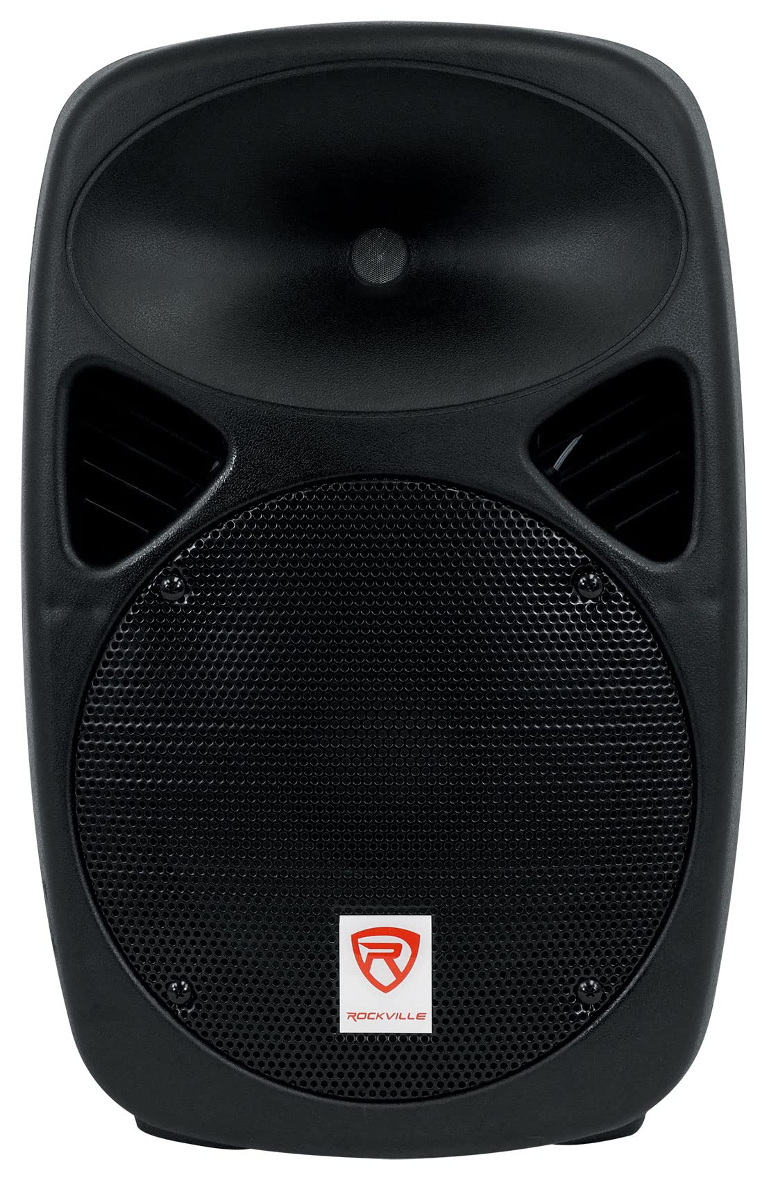 Rockville RPG102K Dual 10" Powered DJ/PA Speaker System, 1000W Peak, Bluetooth/USB/SD, Wired Mic, Stands, Remote, for DJs, Karaoke, Parties, and Live Music