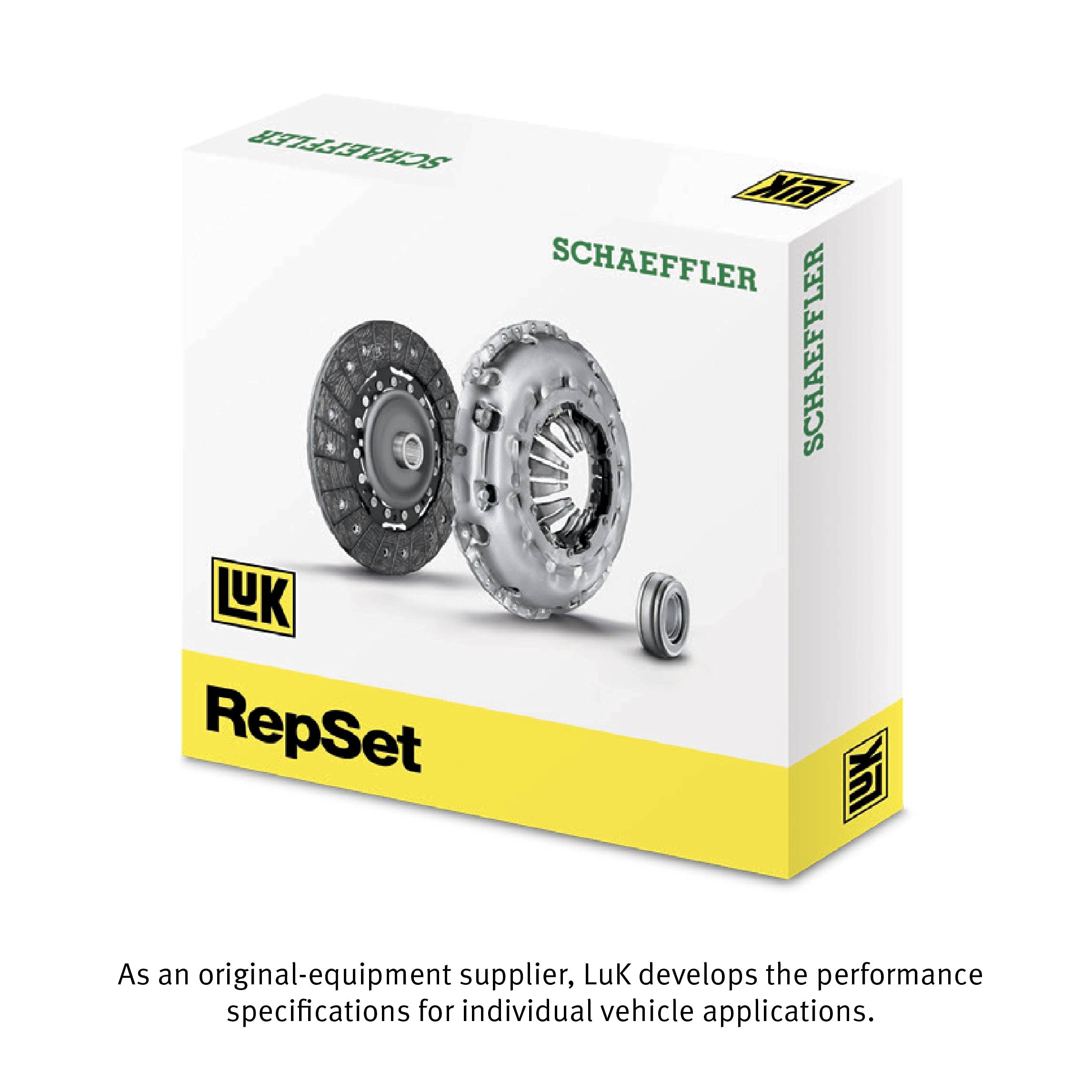 Schaeffler LuK RepSet 07-013 Clutch Kit, OEM Clutch Replacement Kit