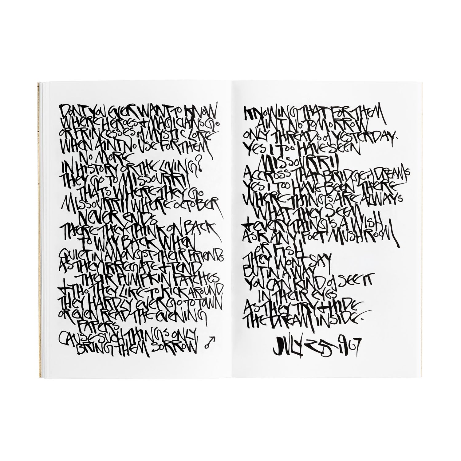 Martin Wong: Footprints, Poems, and Leaves