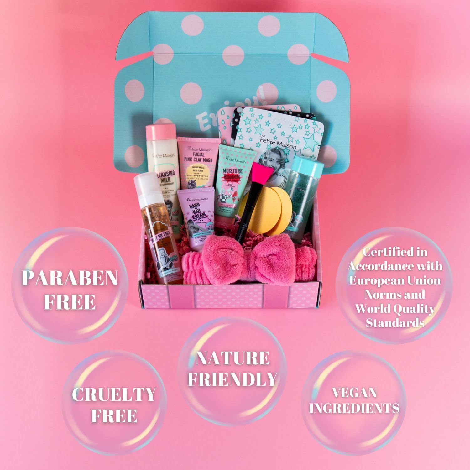 Spa Package for Women - Care Package for Women - Unique Gifts for Women, Mom, Her, Sister, Aunt, Friends - Birthday Gifts for Women - Spa Gift Baskets for Women Skin Care Sets