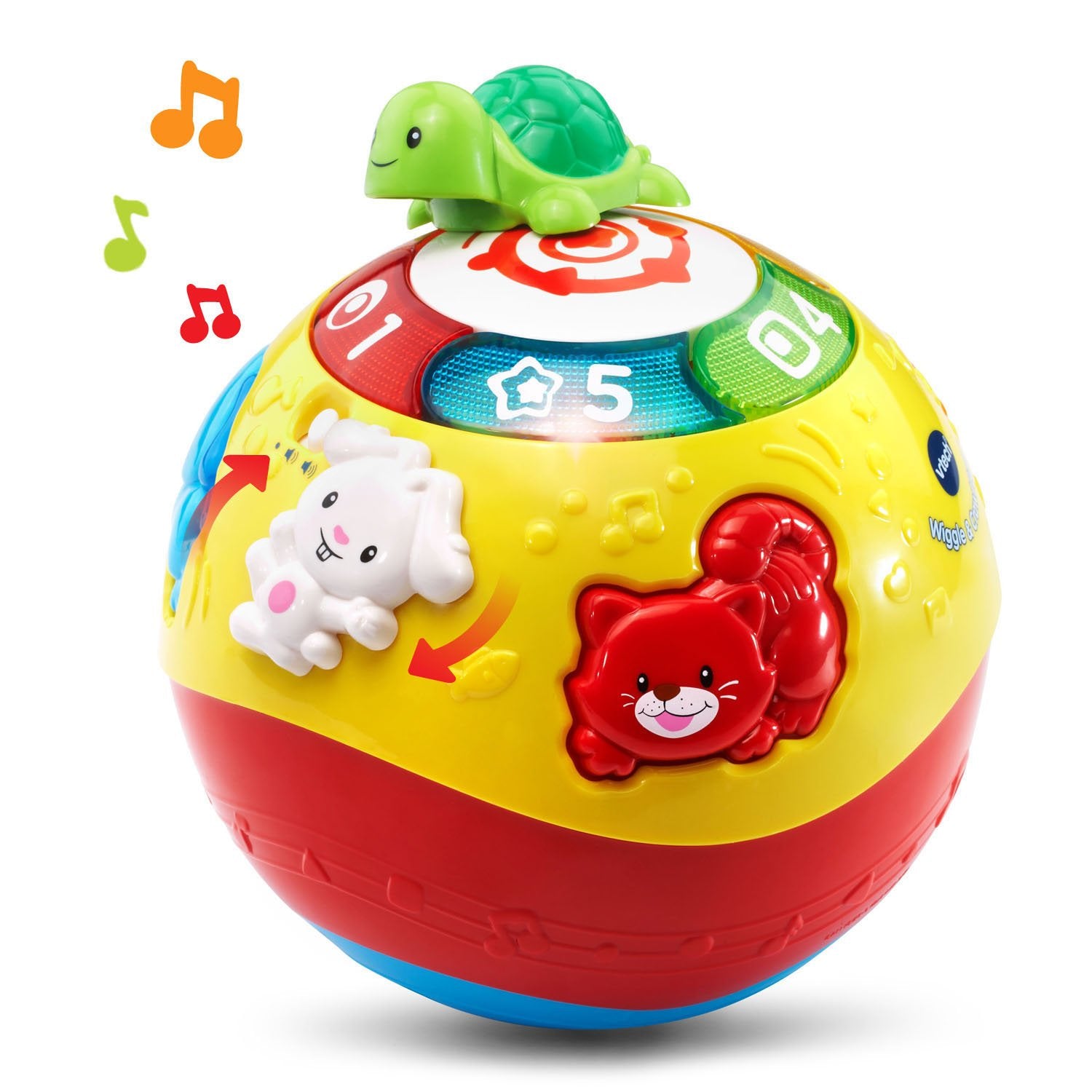 VTech Wiggle and Crawl Ball, Multicolor