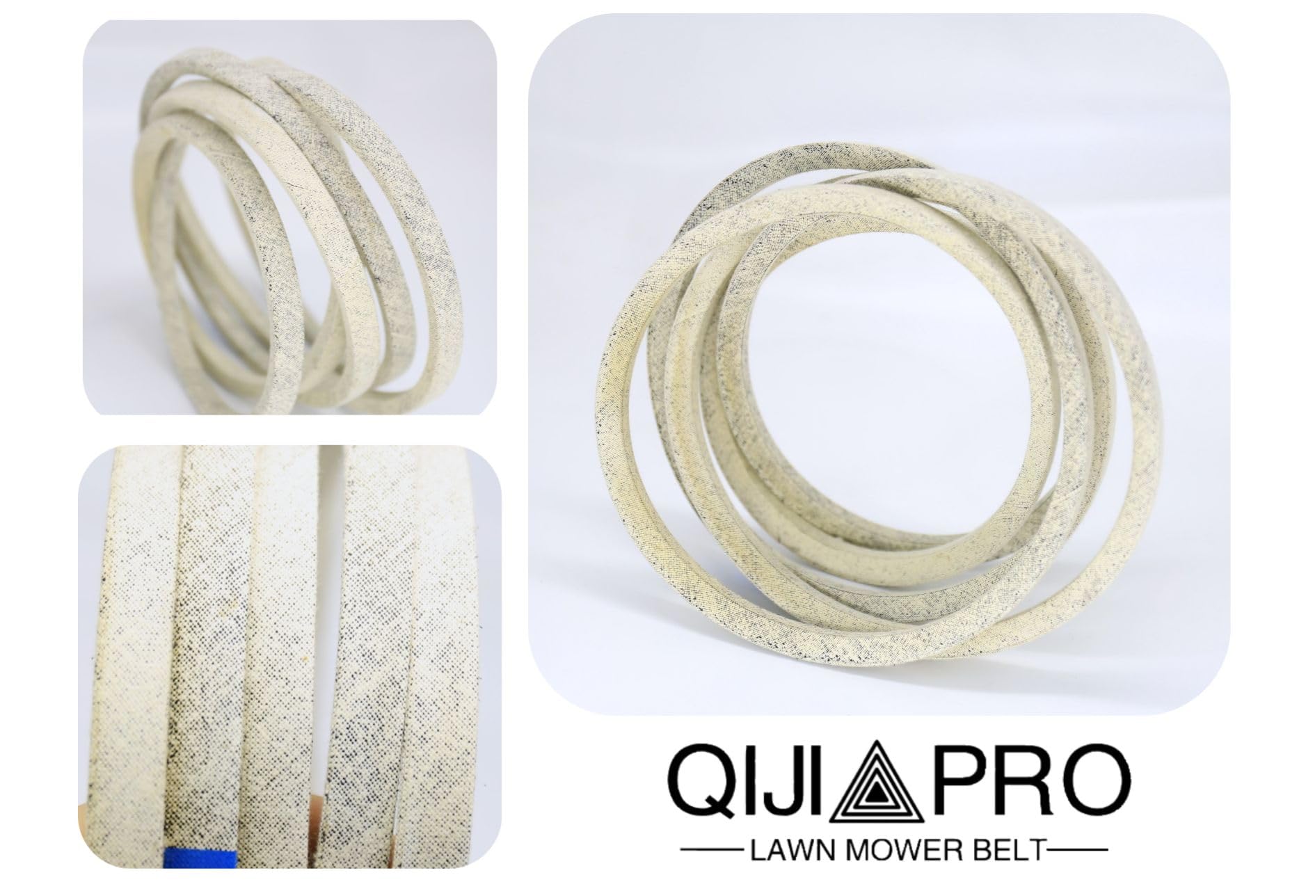 QIJIAPRO Lawn Mower Tractor Tiller Aramid Cord Belt 1/2" x 42" for MTD 754-0428 954-04283651-88 754-0116 754-0207 954-0207 Craftsman M202 STD324420; Toro 1550 7-1156; Troy-Bilt 1108475 1716570