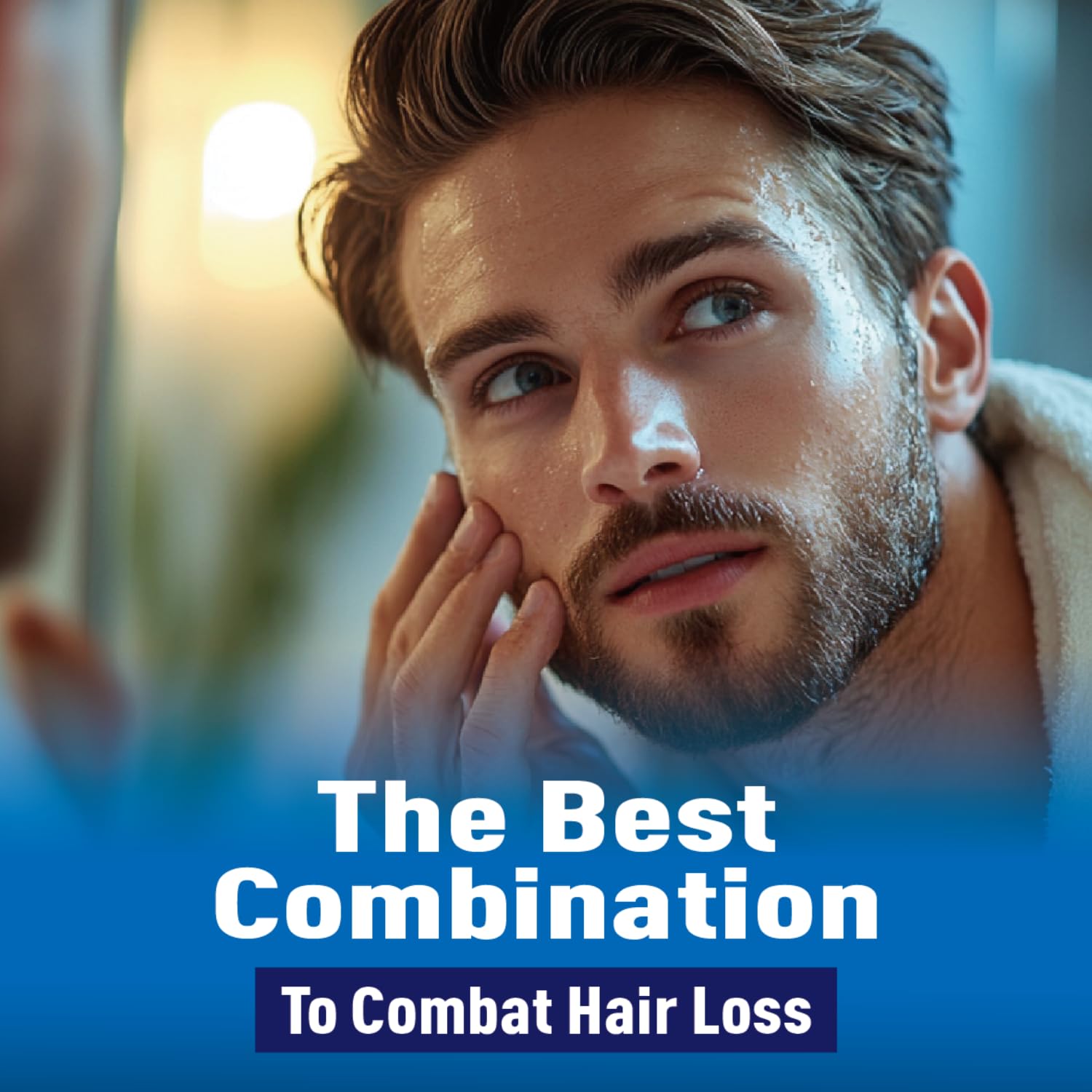 5% Minoxidil Spray for Men and Women, Extra Strength Hair Regrowth Treatment for Men and Women to Combat Hair Loss & Thinning Hair, Topical Solution, No Mess Sprayer, 2-Pack