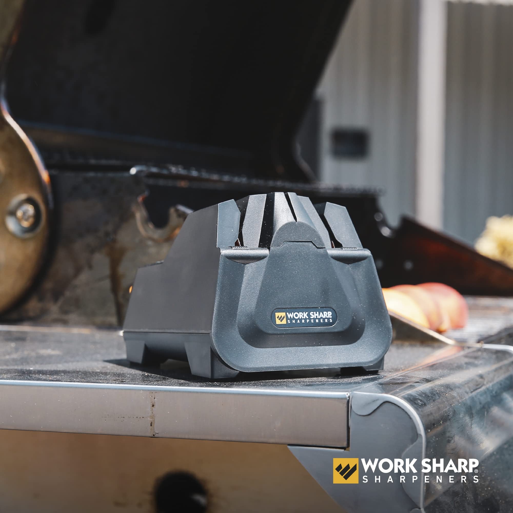 Work Sharp Electric Culinary E2 Kitchen Knife Sharpener - Professional Sharpening System - Serrated, Paring & Chef Knife Sharpener