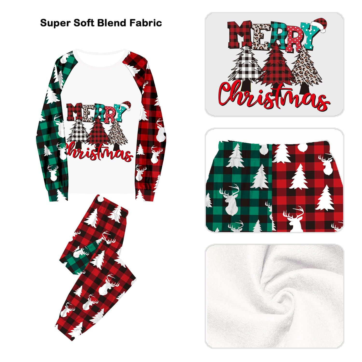 Christmas Pajamas for Family Matching Christmas Pajamas Sets Family Xmas Pajamas