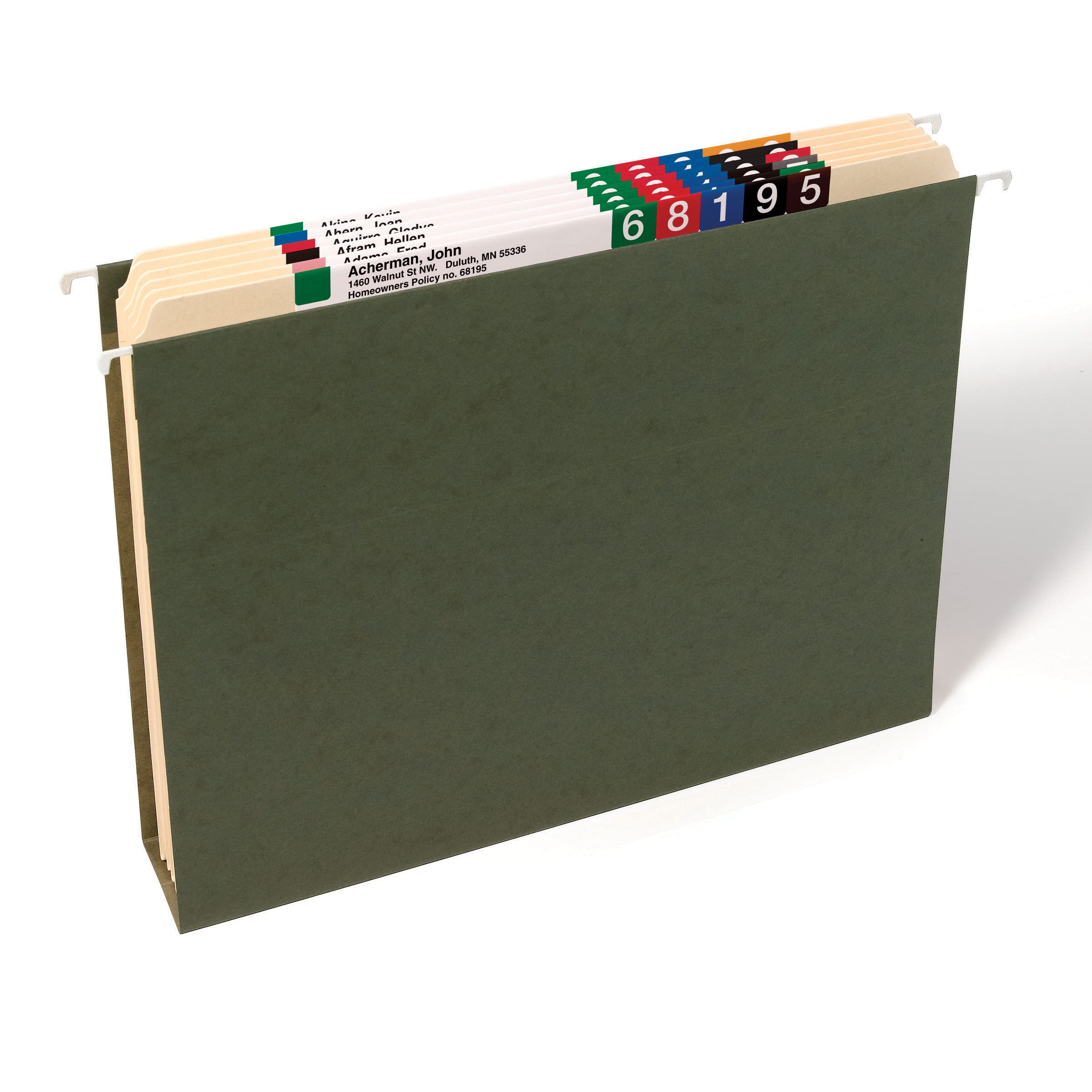 Smead File Folder, Reinforced Straight-Cut Tab (Not Undercut), Letter Size, Manila, 100 per Box (10310)