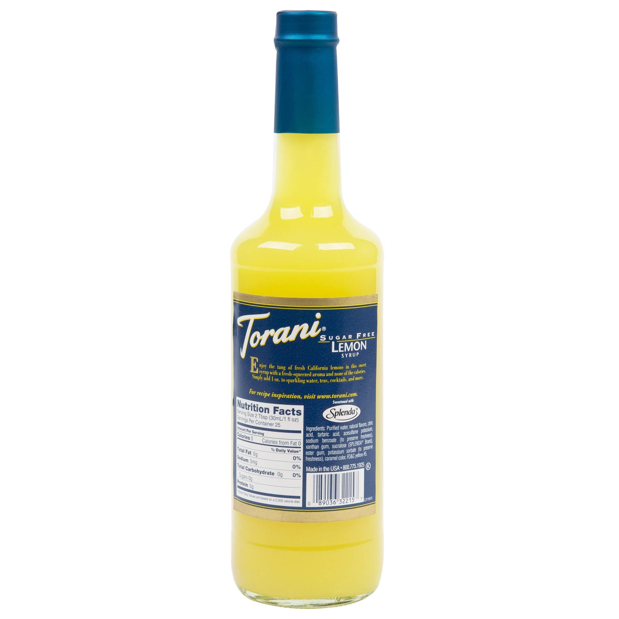 Torani® Lemon Syrup Sugar Free