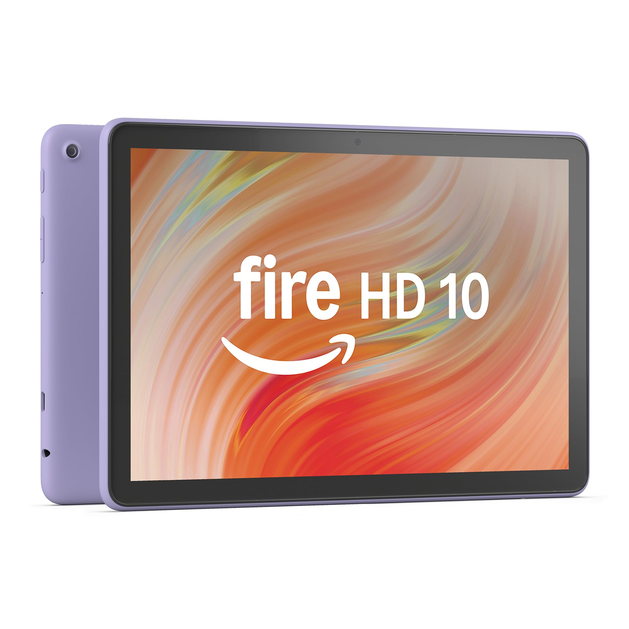 Amazon Fire HD 10 tablet (newest model) built for relaxation, 10.1" vibrant Full HD screen, octa-core processor, 3 GB RAM, 32 GB, Lilac