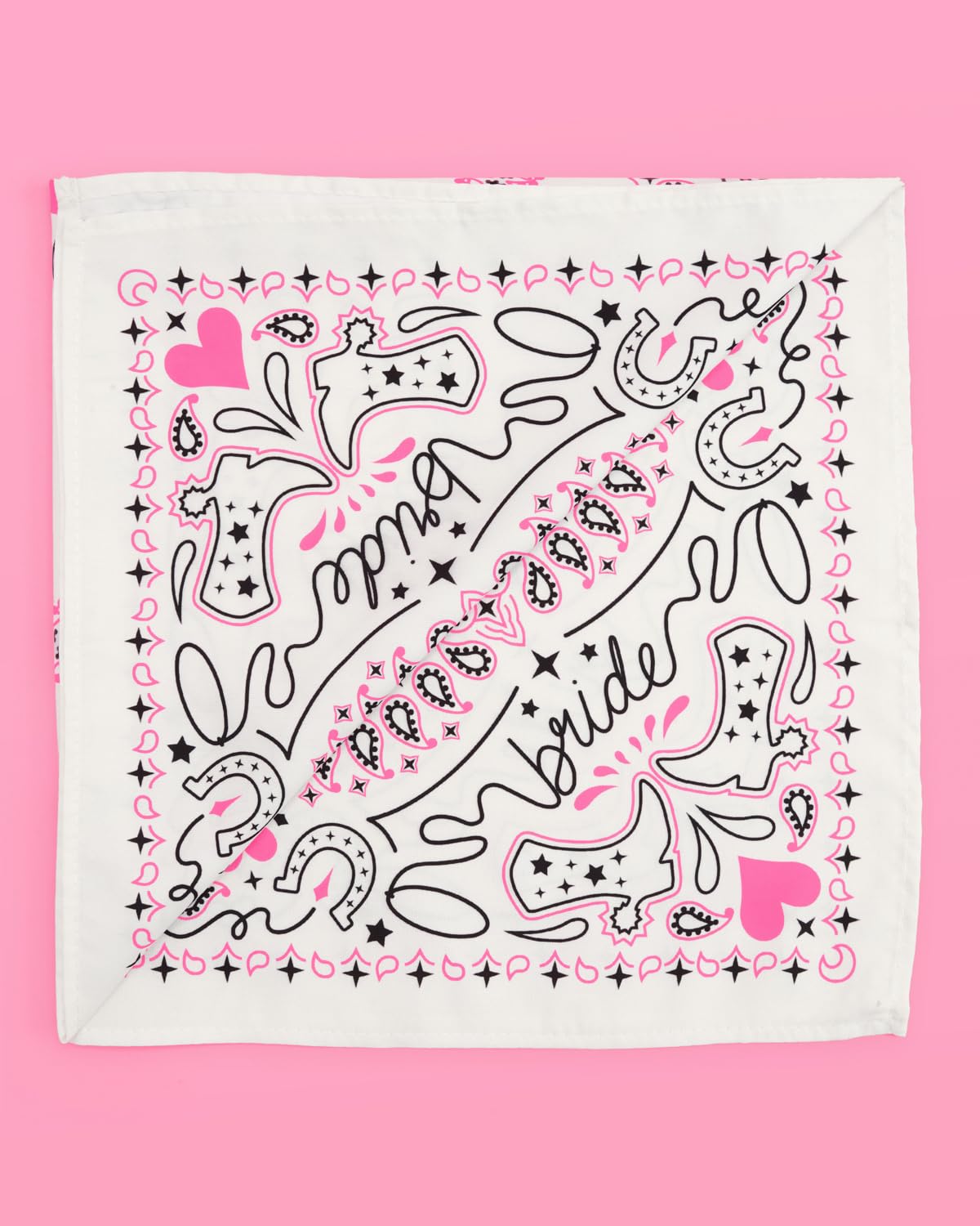 xo, Fetti Bachelorette Party Pink Rodeo Bride Bandana | Last Rodeo Bachelorette Party Decorations, Bridesmaid Gift, Bridal Shower Party Favor, Nashville Bride, Wedding Party Favor