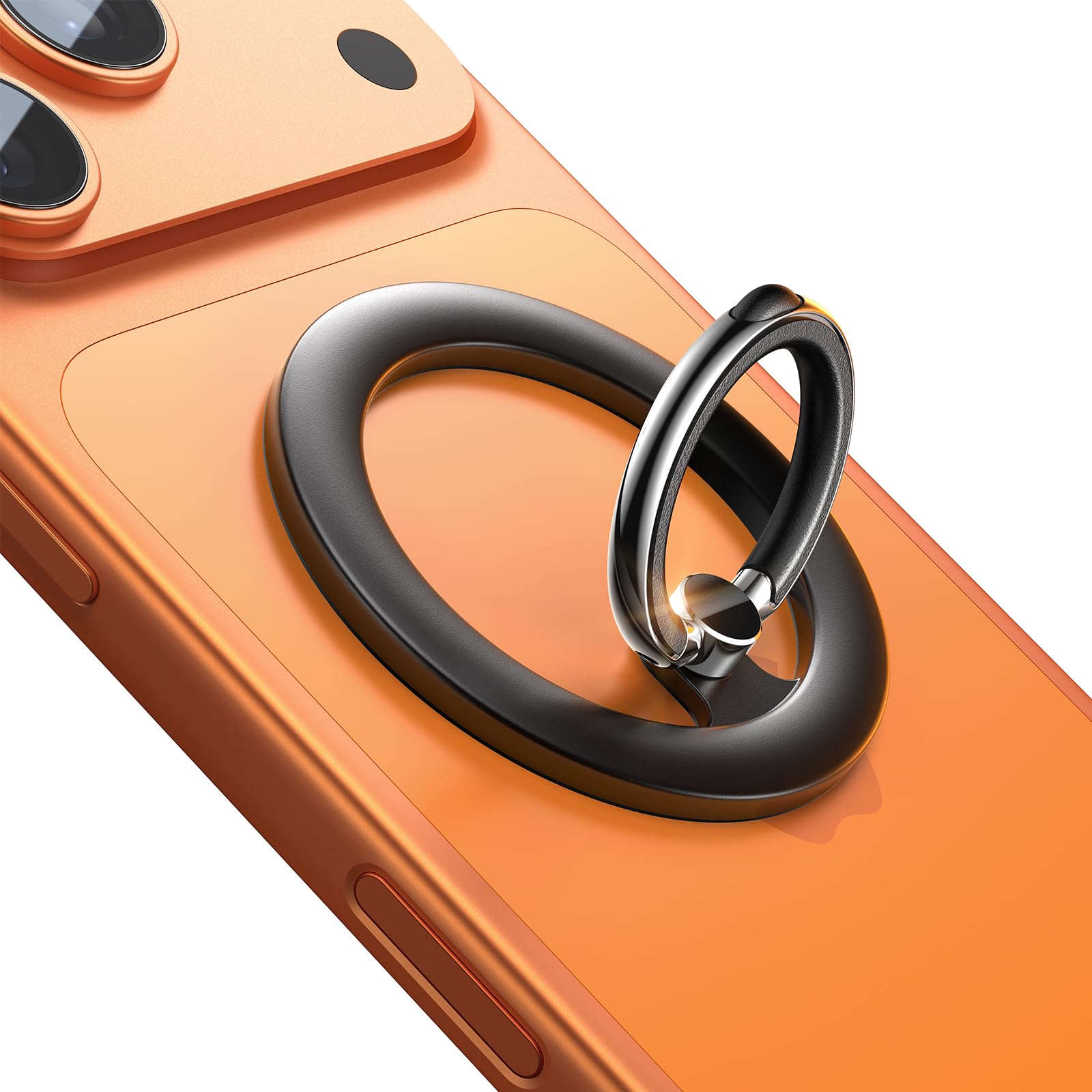 LISEN for MagSafe Phone Grip Holder 2025 Upgraded [360° Rotation & Strong Magnet] MagSafe Kickstand iPhone Magnetic Ring for Phone Case, Magnetic Phone Grip for iPhone 17 Pro Max Air 16/15/14/13/12