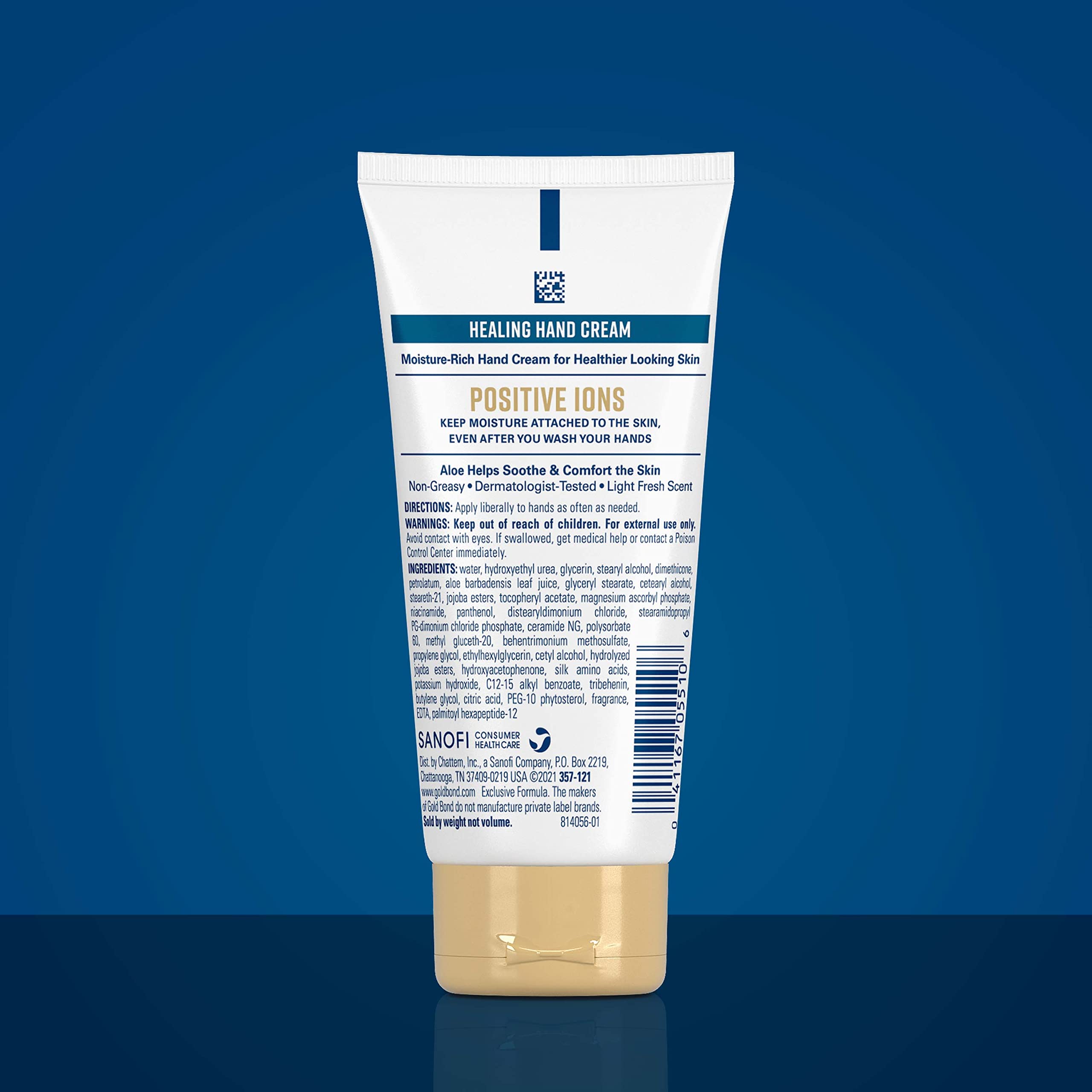 Gold Bond Ultimate Healing Hand Cream, 3 oz., Lasts Through Handwashing