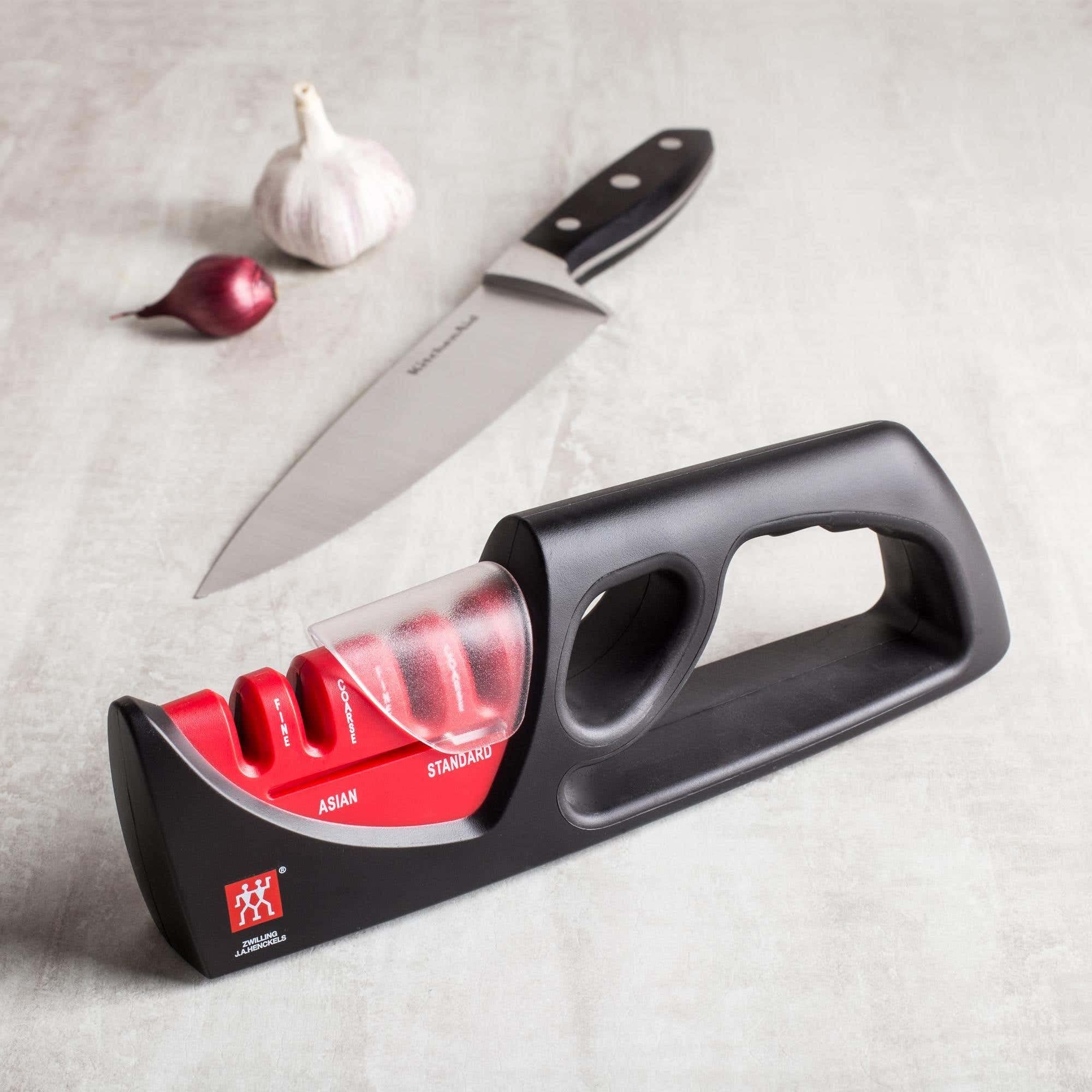 ZWILLING J.A. Henckels 4-Stage Pull Through Knife Sharpener