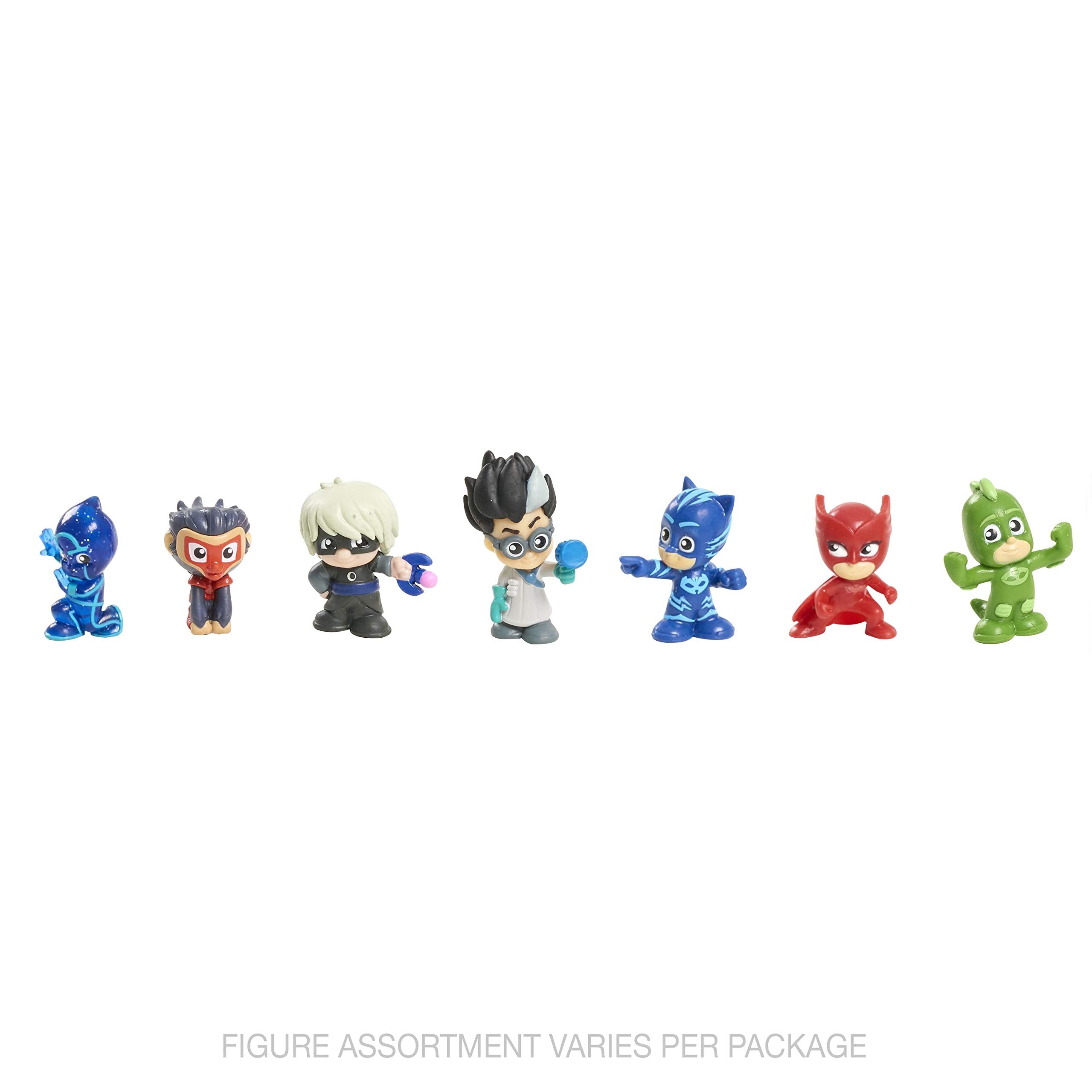 PJ Masks Night Time Surprise Micros Figures HQ Box Set - Box 1, Kids Toys for Ages 3 Up by Just Play