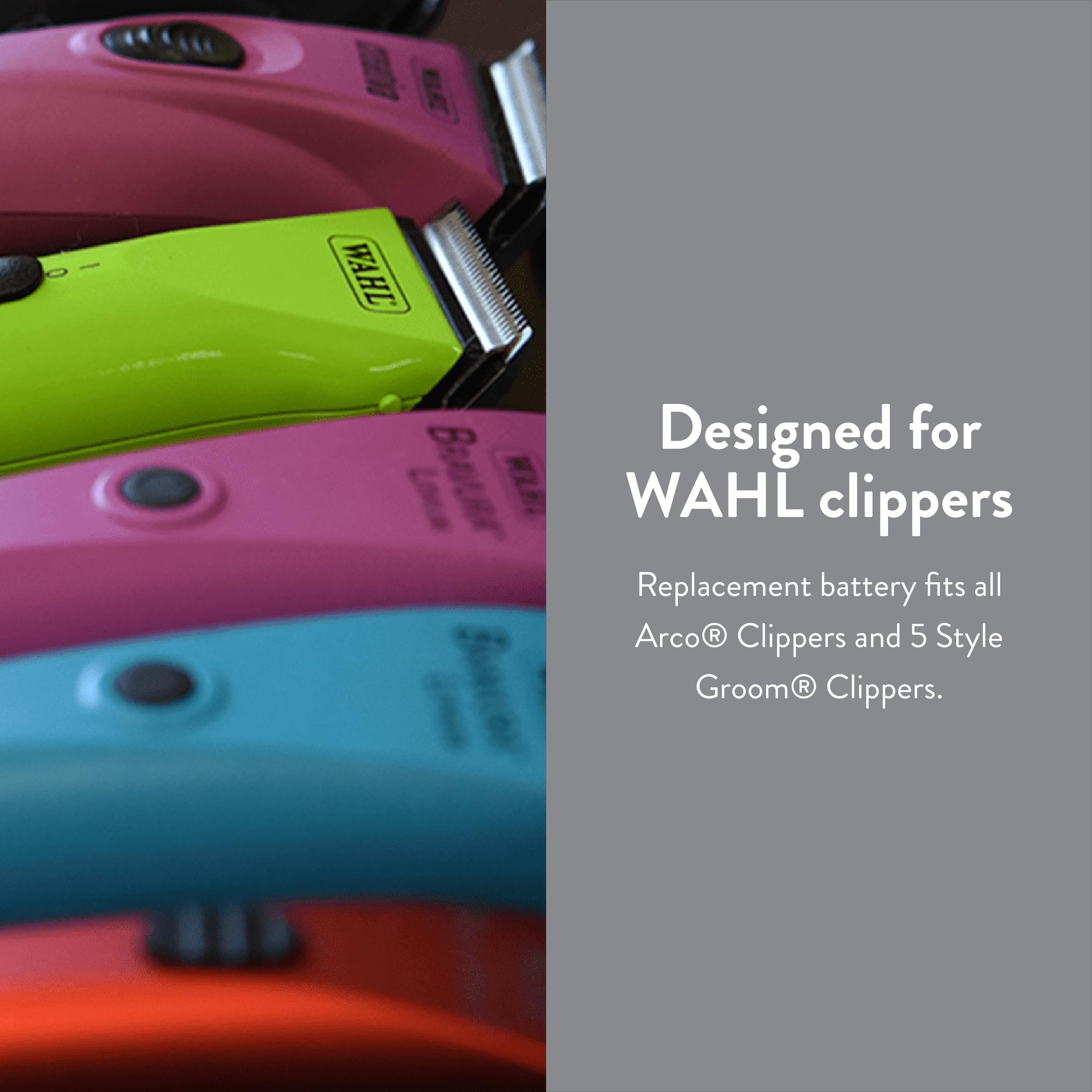 Wahl Professional Animal Arco Pet Clipper Replacement NiMH Battery (0114-300)
