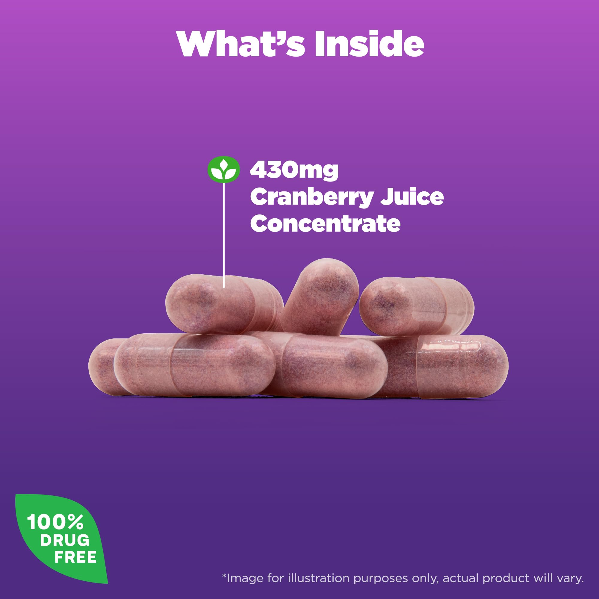 Natrol Cranberry Capsules, 800mg, 30 Count