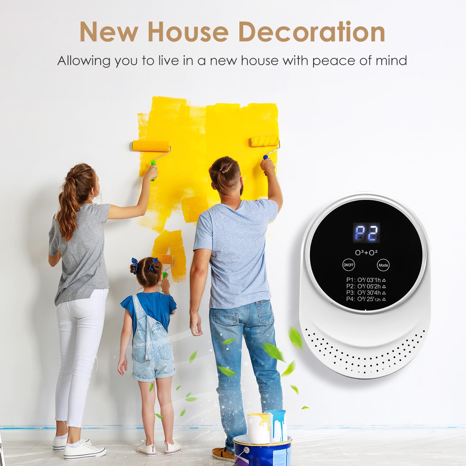 PVACG Cat Litter Deodorizer for Litter Box Plug In Air Fresheners for Home Ionizer Air Purifier for Strong Odor Portable Air Cleaner for Bathroom Toilet Living Room Kitchen Pets House Car (1)