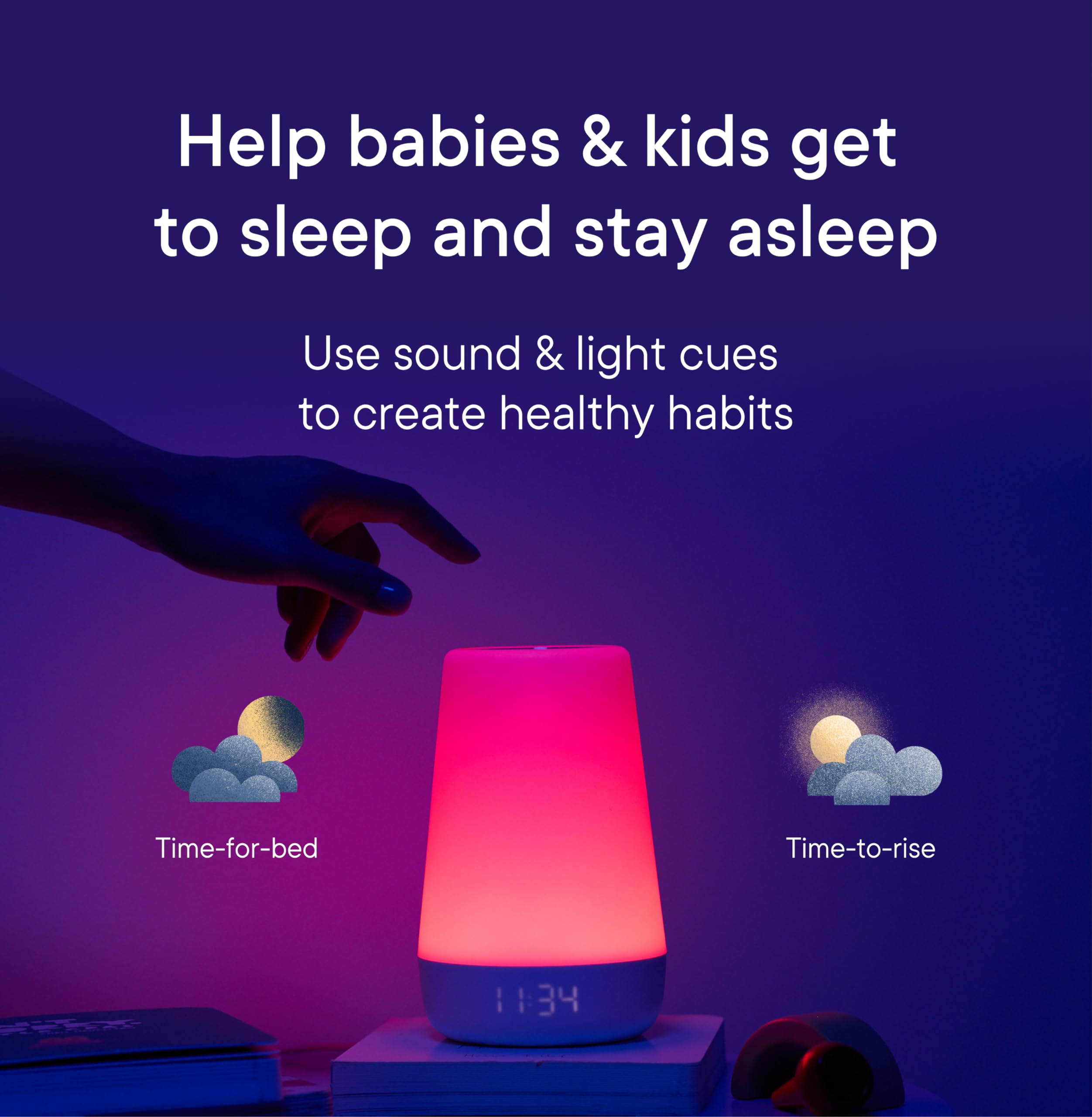 Hatch for Baby Sleep Bundle: Home & Travel Sound Machines Includes Rest 2nd Gen and Portable Hatch Go (Putty)