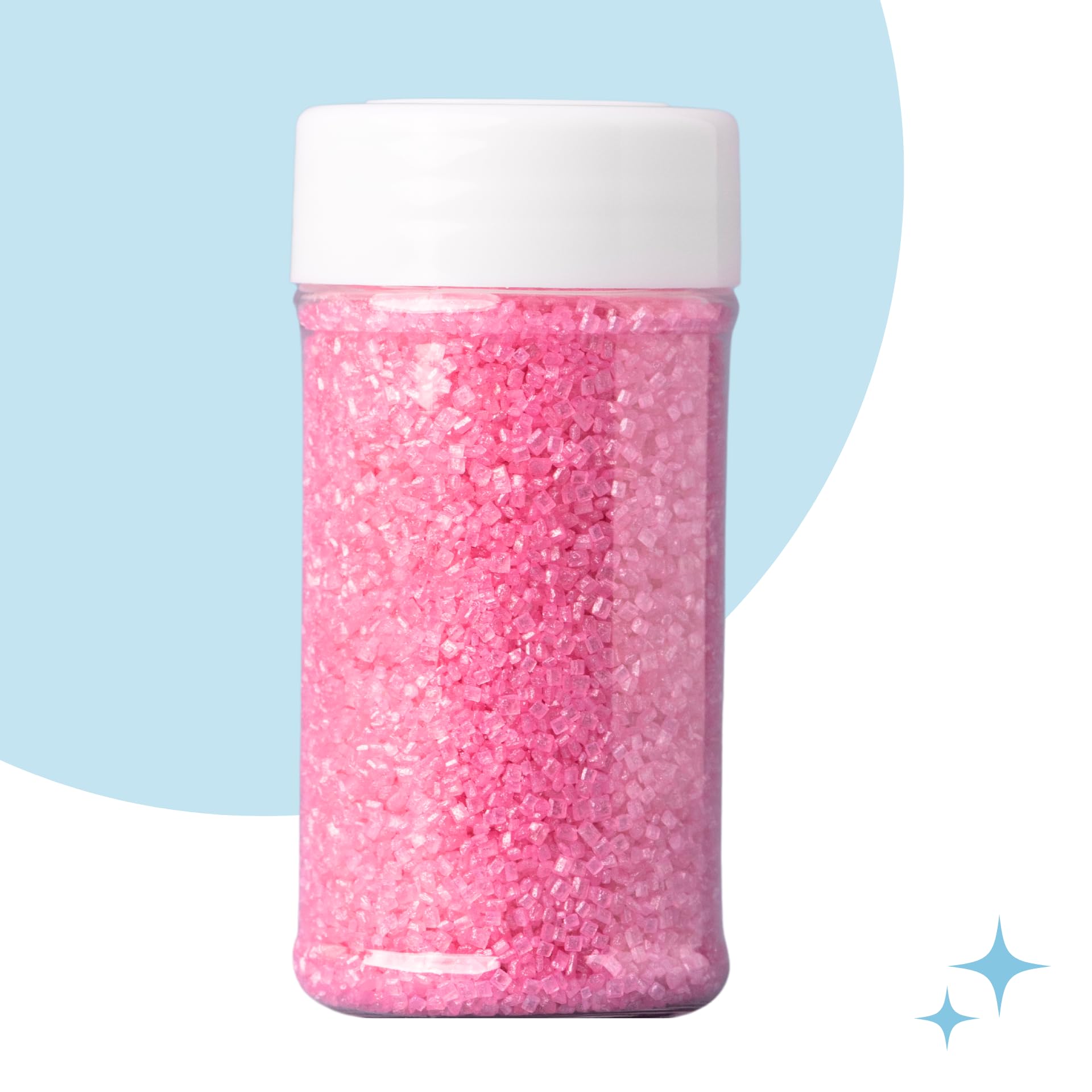 Sweets Indeed Heart Sprinkles, 4 Pack, Valentines Day, Edible Sprinkle Mix, Perfect for Cake Decorations, Baking, Ice Cream, Cookies, Cupcake Topper (Sweetheart)