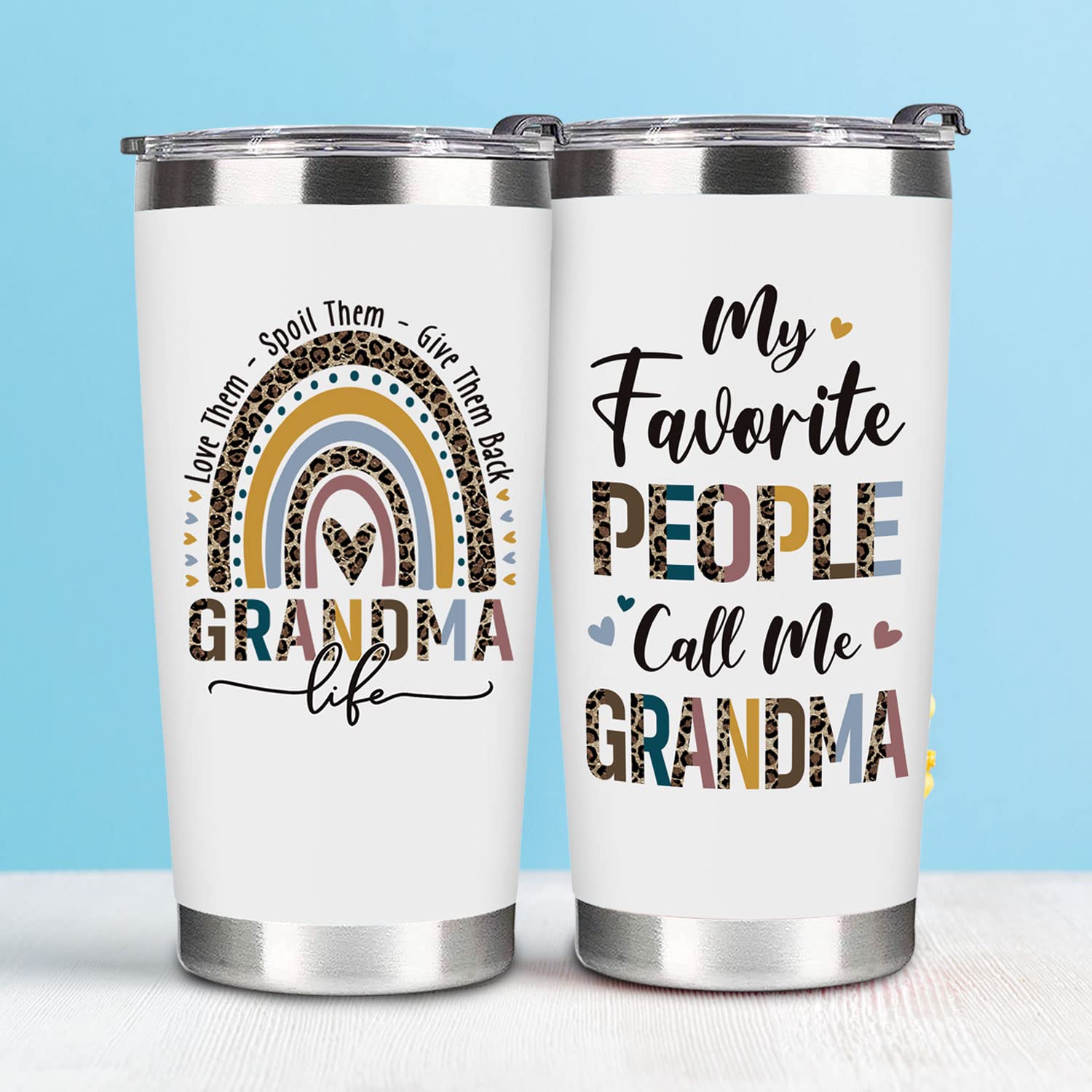 Christmas Gifts for Grandma from Grandkids - Best Grandma Gifts Ideas - Birthday Gifts for Grandma, Grandma Birthday Gifts, Gifts for Grandma Birthday, Gifts Ideas for Grandma - Grandma Tumbler 20Oz