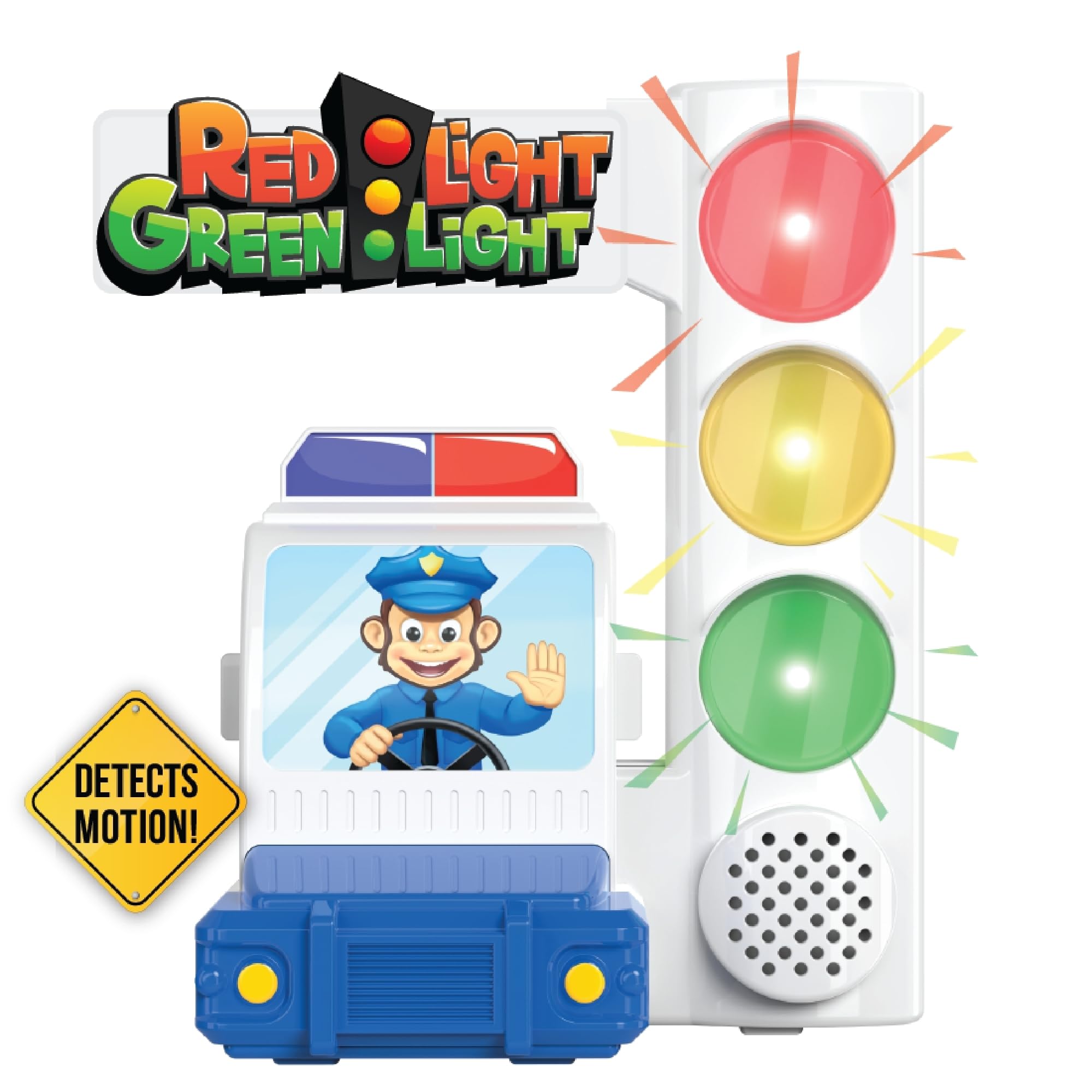 Move2Play, Red Light Green Light Game with Motion Sensing | Family & Birthday Party Game | Christmas Gift for Kids, Preschool, & Toddlers Ages 2, 3, 4, 5, 6, 7+ Year Olds | Travel, Indoor, Outdoor