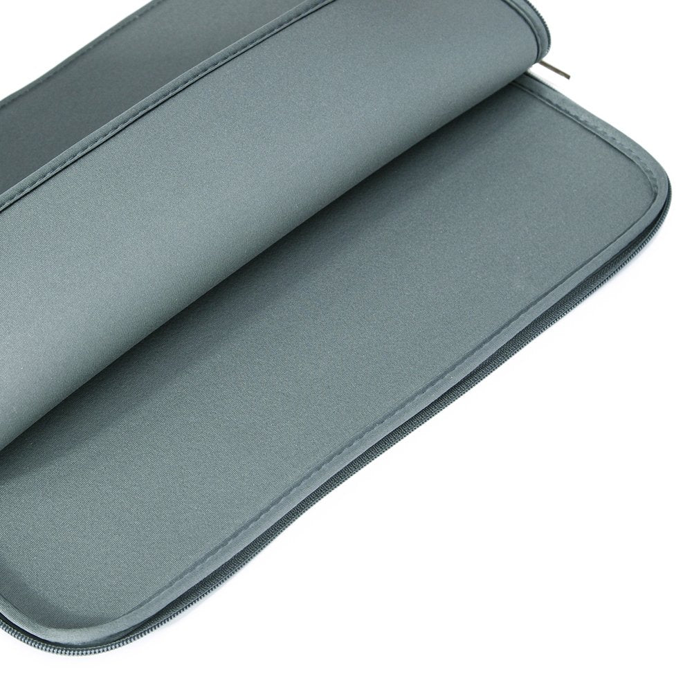 RAINYEAR 11-11.6 Inch Laptop Sleeve Protective Case Soft Carrying Computer Zipper Bag Cover Compatible with 11.6" MacBook Air for 11" Notebook Tablet Ultrabook Chromebook (Gray)