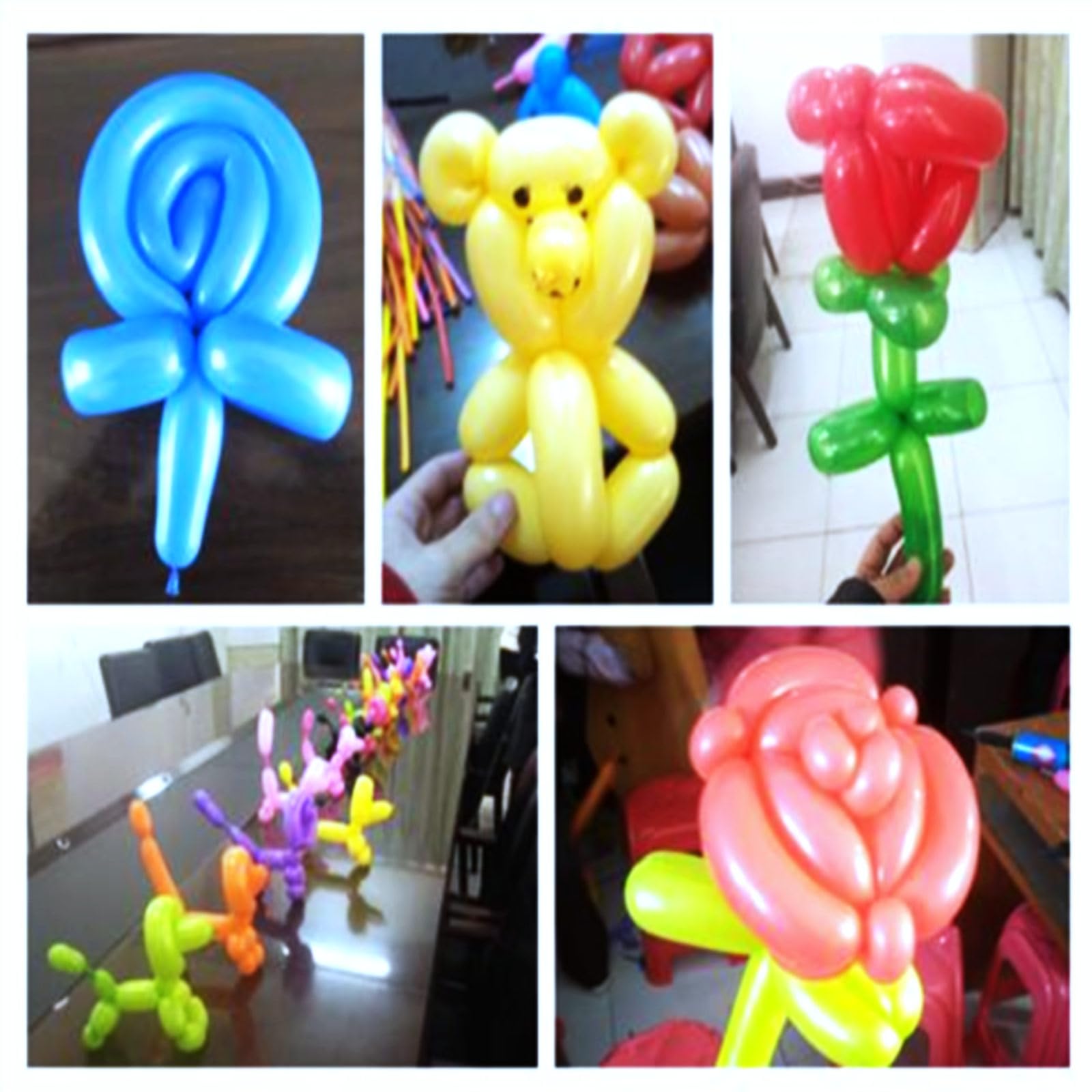 100 Pcs 260 Clear Long Balloons for Modeling, Twisting Balloons for Animals, Birthday, Wedding Parties - Premium Quality Latex
