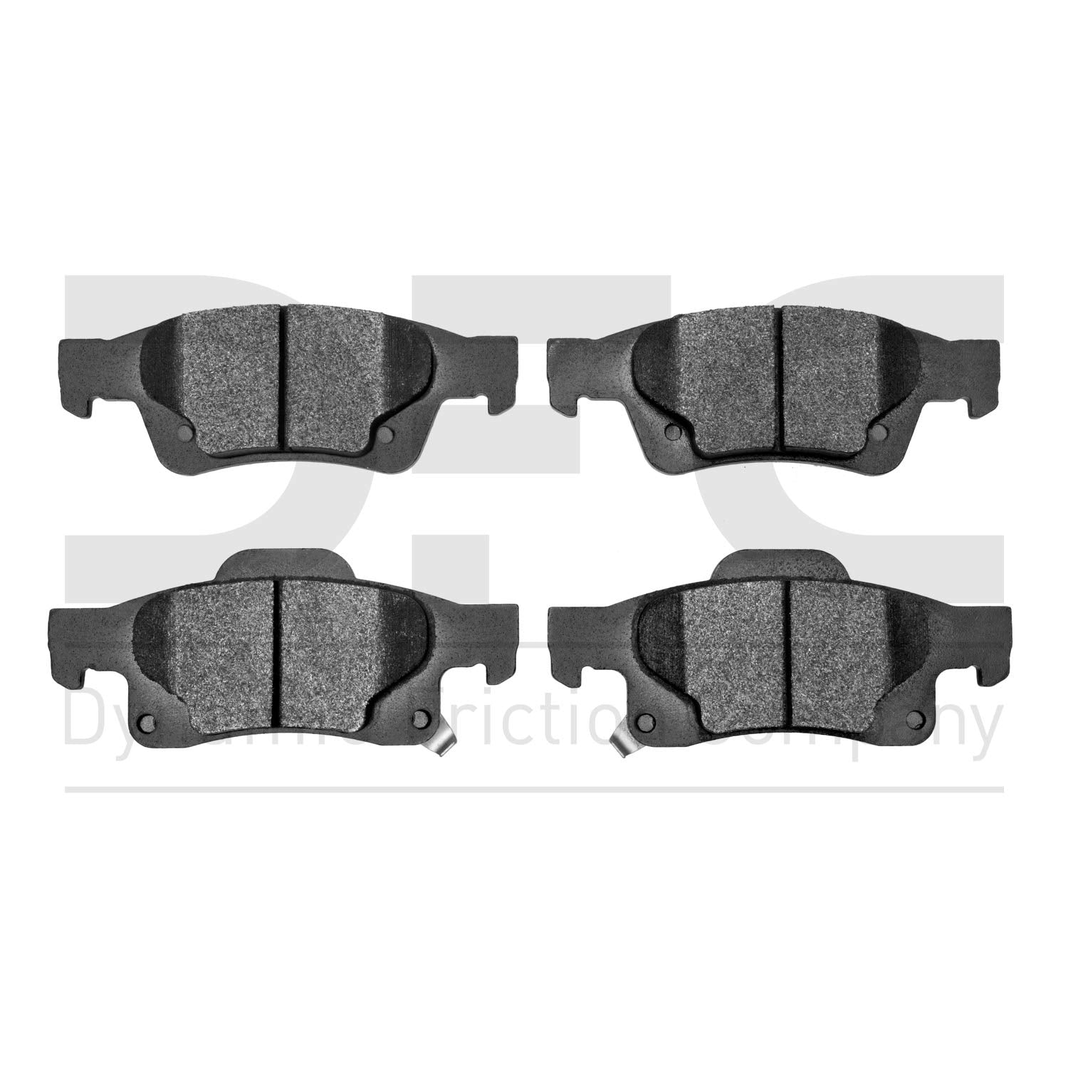 Dynamic Friction Company 3000 Ceramic Brake Pads 1310-1498-00-Rear Set