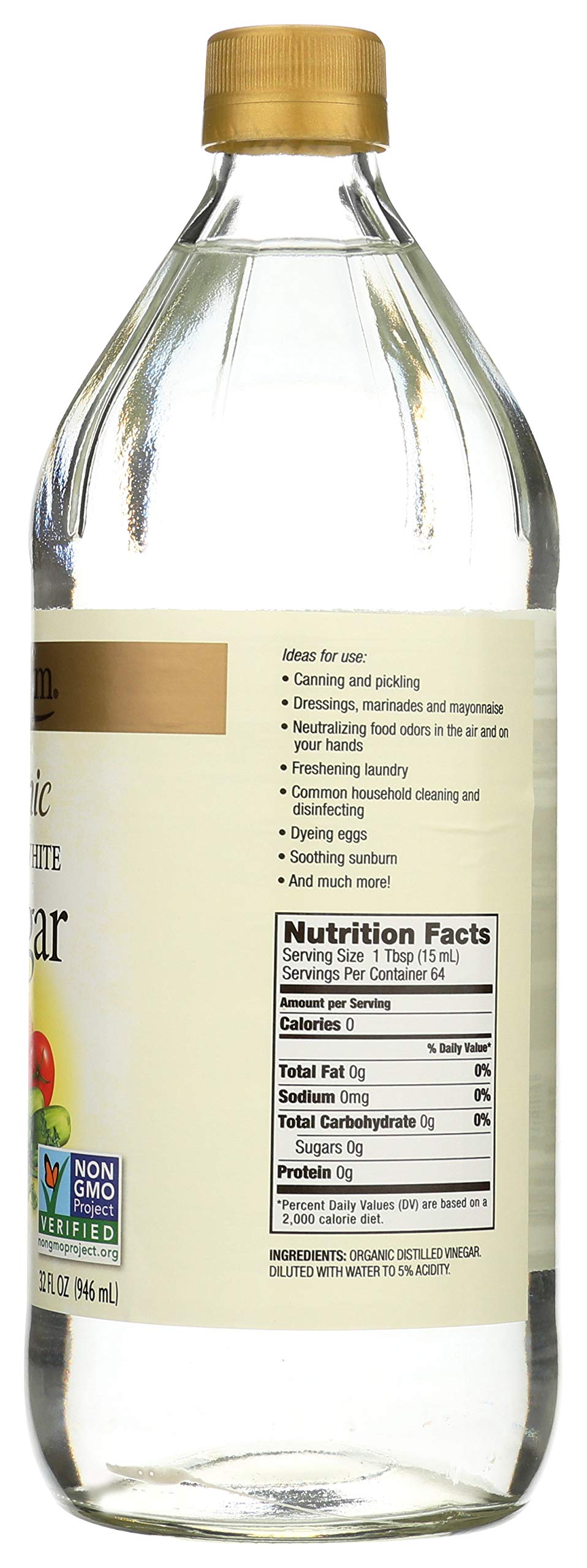 Spectrum Naturals Organic White Distilled Vinegar, 32 Oz