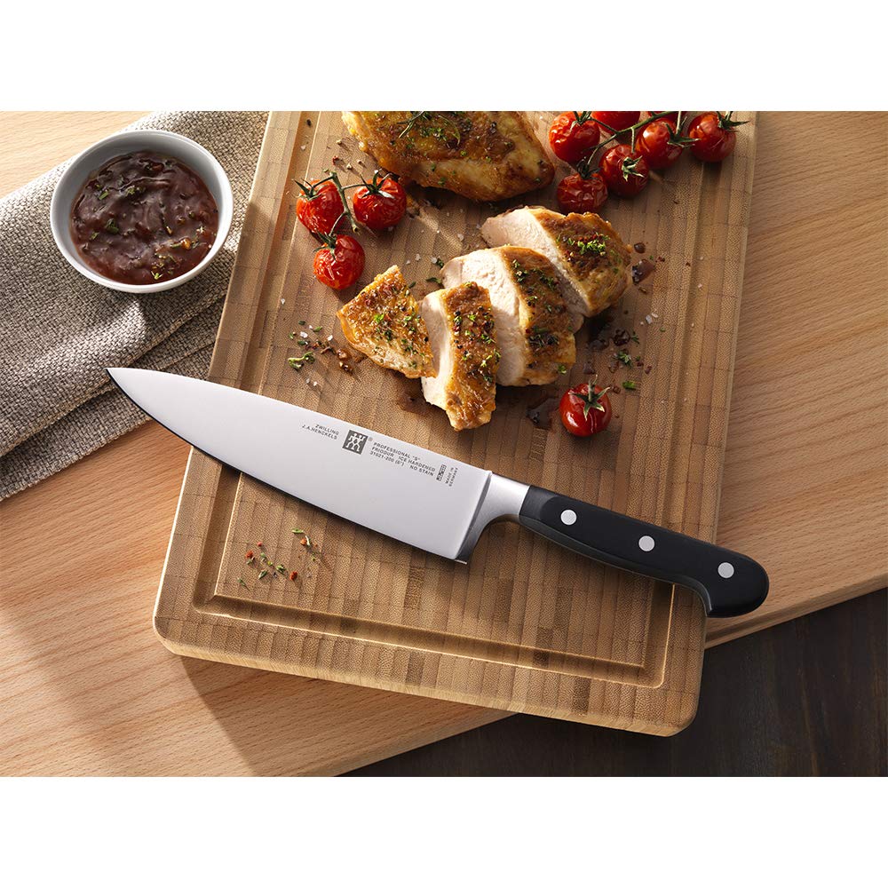 Zwilling 31021-201-0 Chef's knife, Silver/Black
