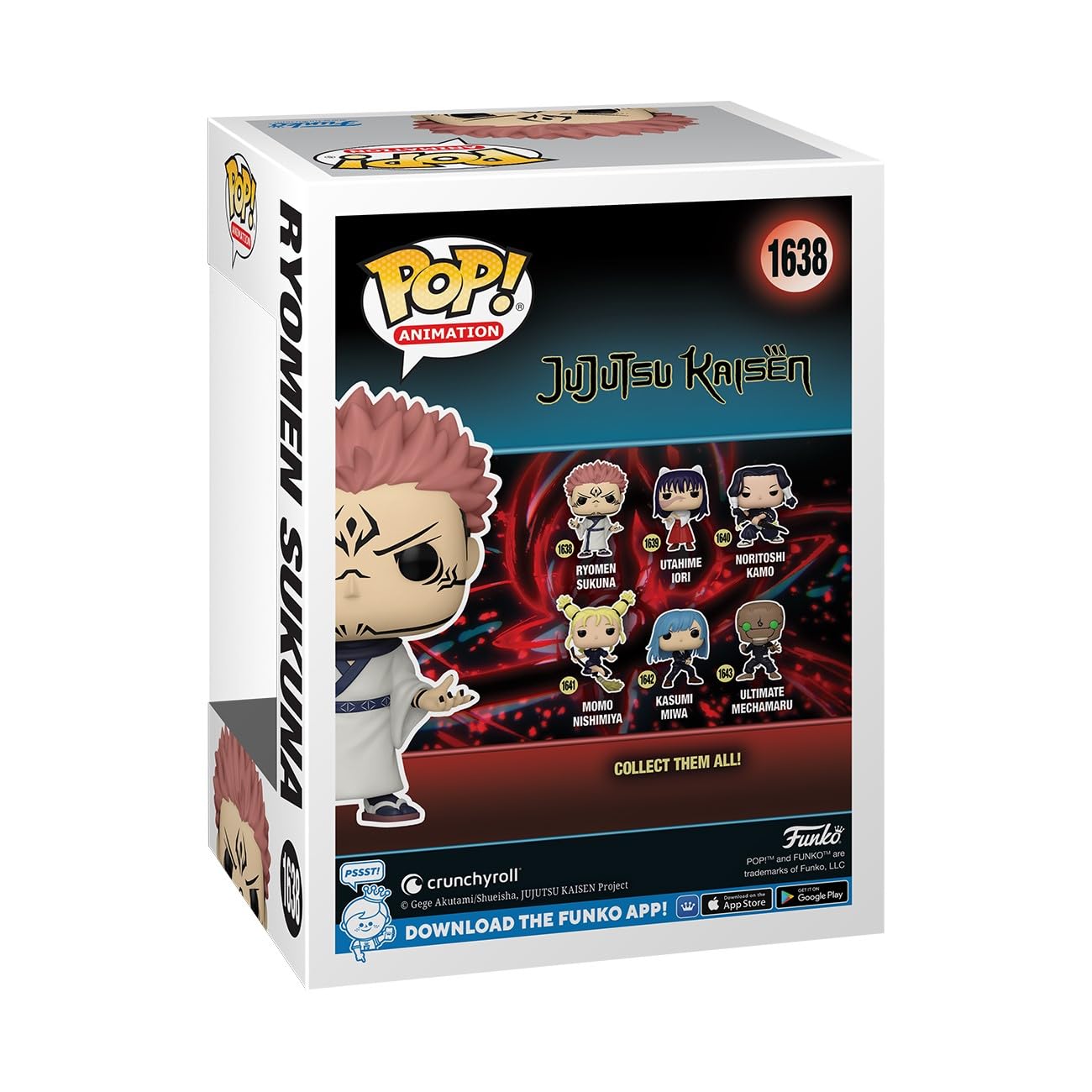 Funko POP! Animation: JJK - Sukuna - Jujutsu Kaisen - Collectable Vinyl Figure - Gift Idea - Official Merchandise - for Kids & Adults - Anime Fans - Model Figure for Collectors and Display