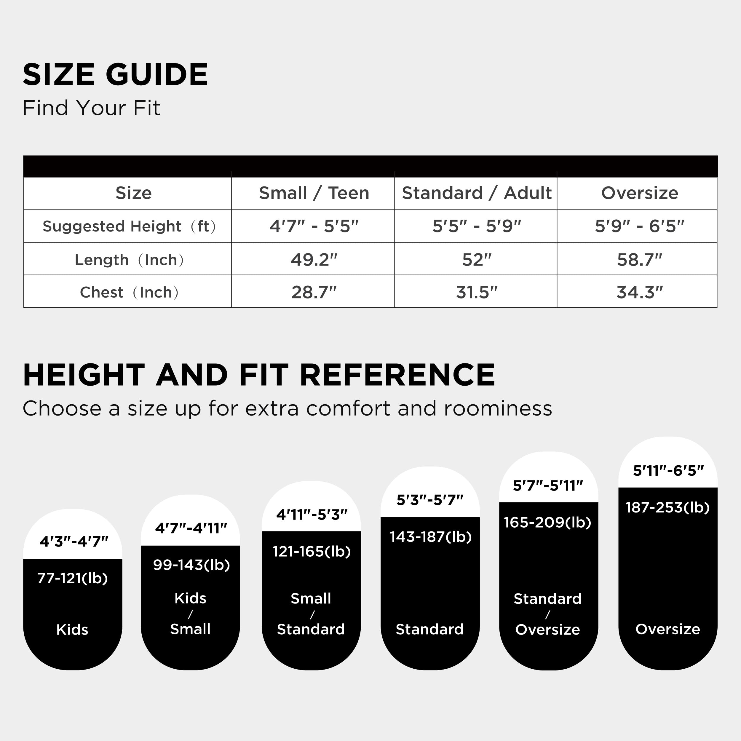 Bedsure Wearable Blanket Hoodie Women - Long Sherpa Warm Cozy Hooded Blanket Sweatshirt for Adult Gifts for Women Men, Oversize, Grey