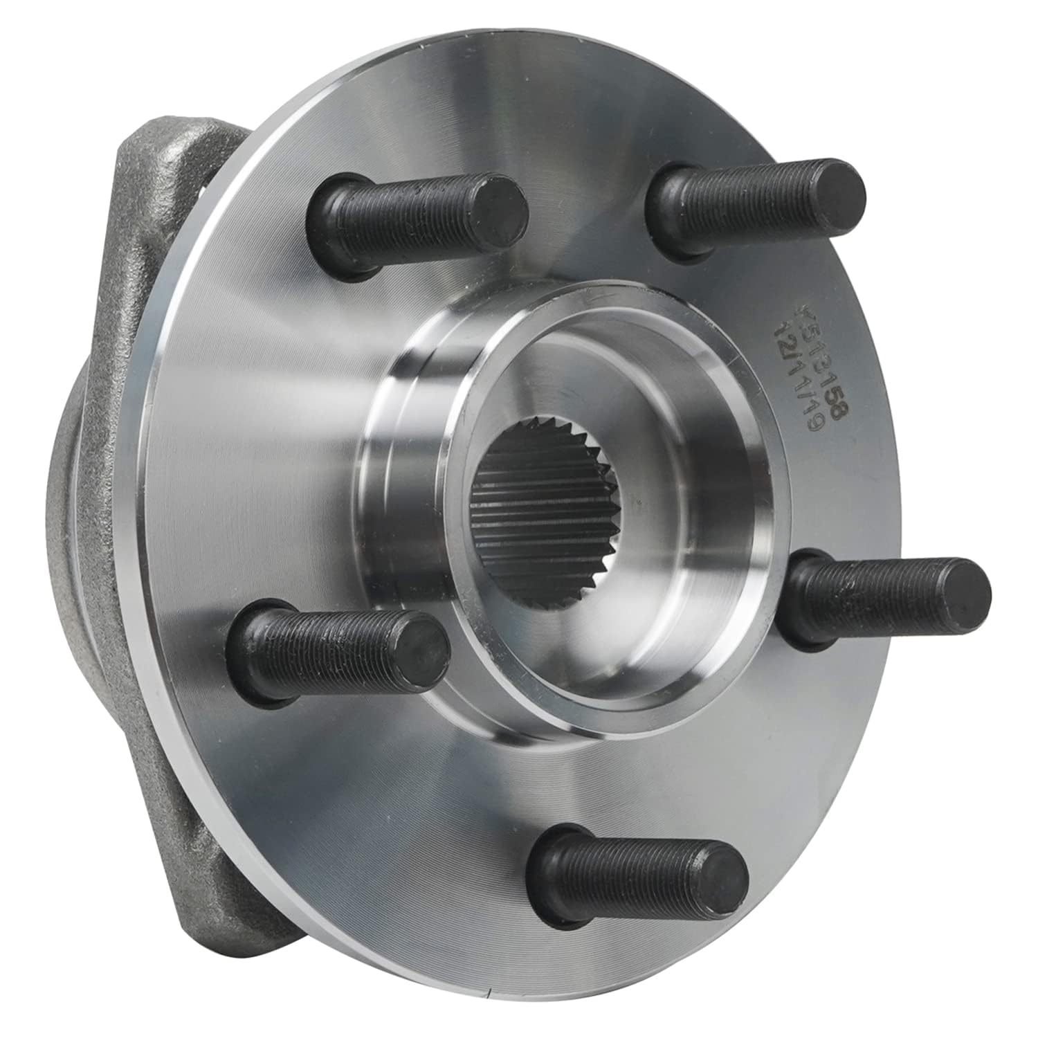 Detroit Axle - 2 Front Wheel Bearing Hubs for 1999-2001 Jeep Cherokee 2000-2006 Jeep Wrangler TJ, Replacement Wheel Bearing and Hubs Assembly Set, Pair Hubs