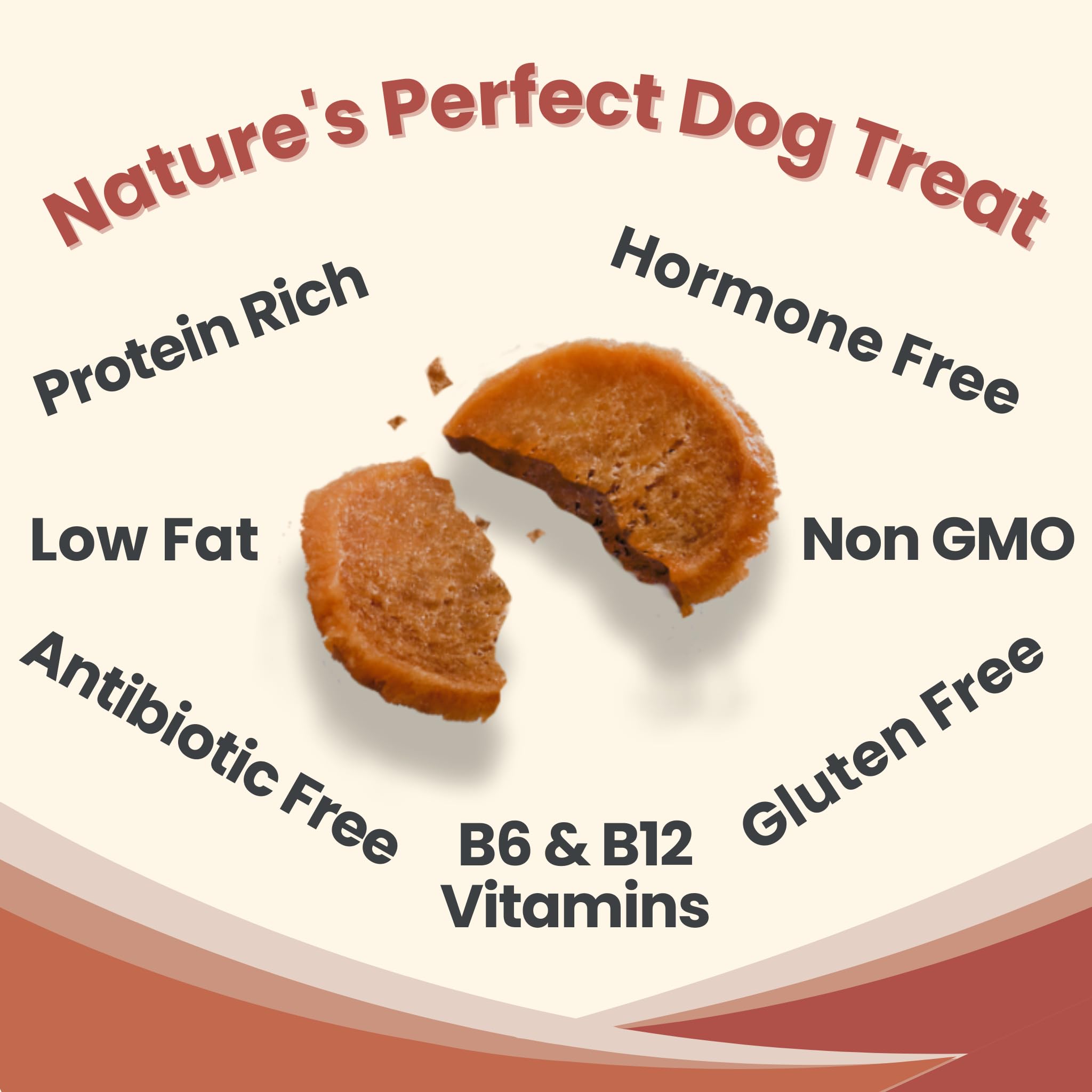 Farm To Pet Training Treats for Dogs - Chicken Chips, Single Ingredient, Lean, All Natural, Healthy Dog Treats for Small, Medium, Large Dog Breeds, & Puppies, Made in USA