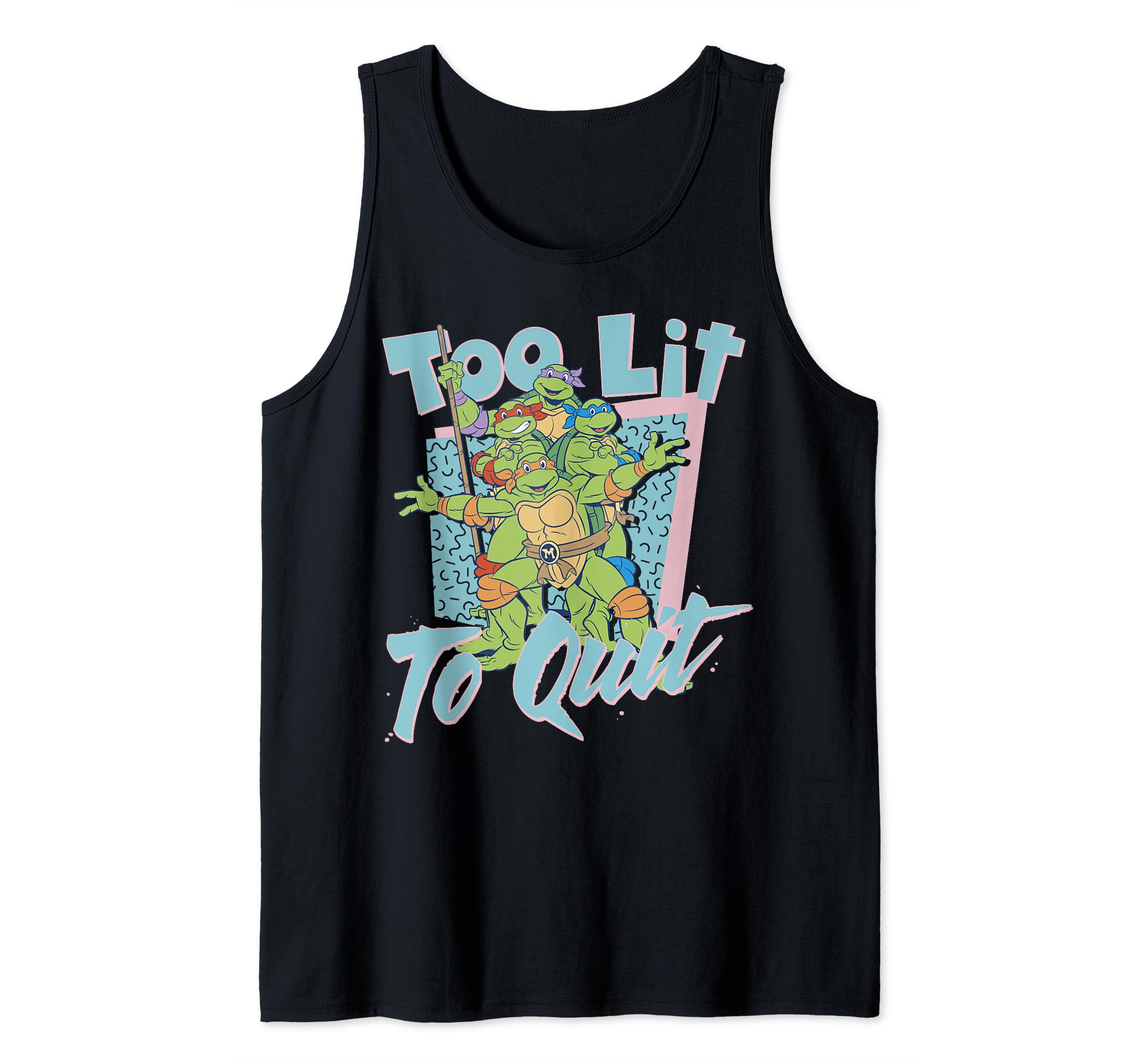 Nickelodeon Teenage Mutant Ninja Turtles Too Lit To Quit Tank Top