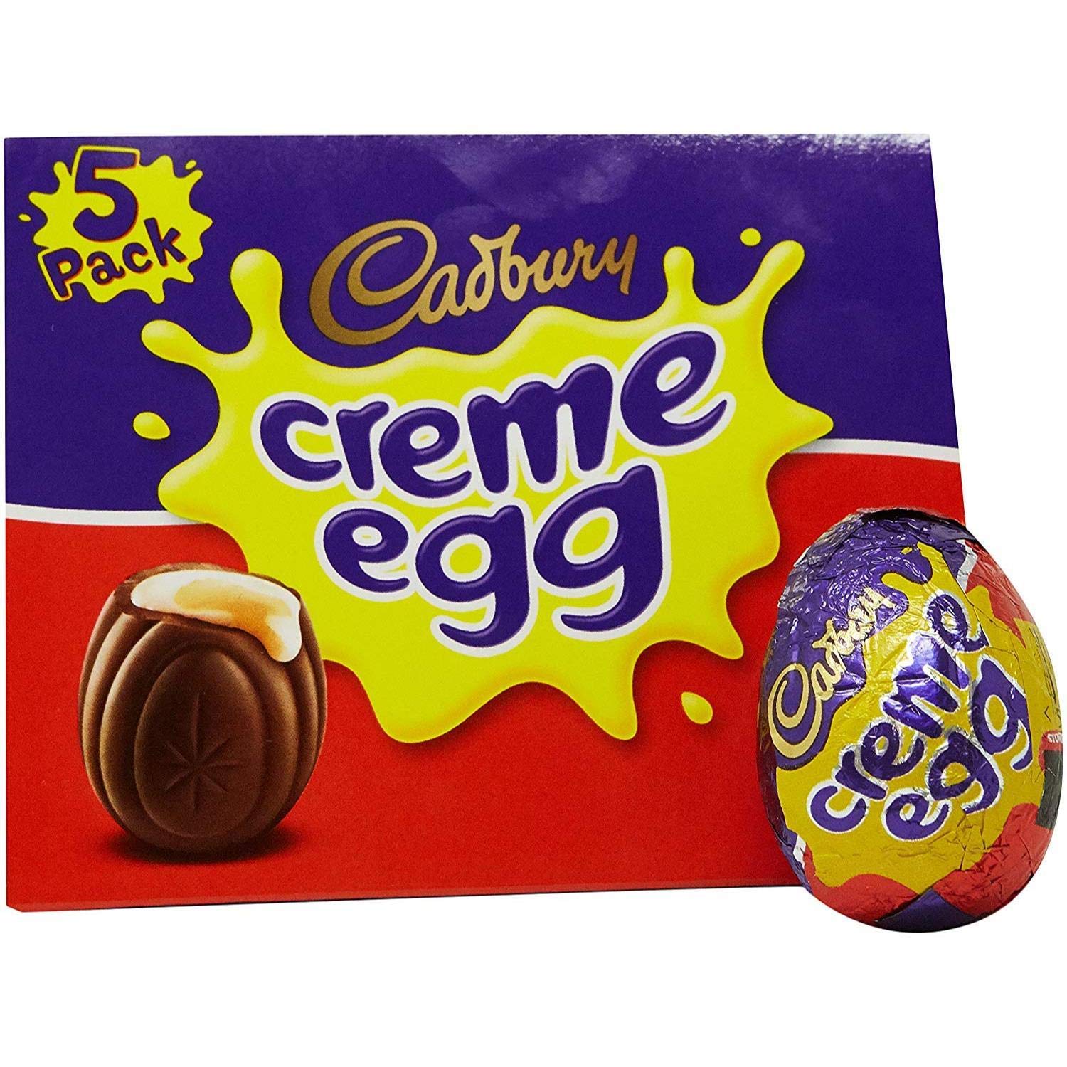 Cadbury creme eggs imported from the UK (Pack of 1)
