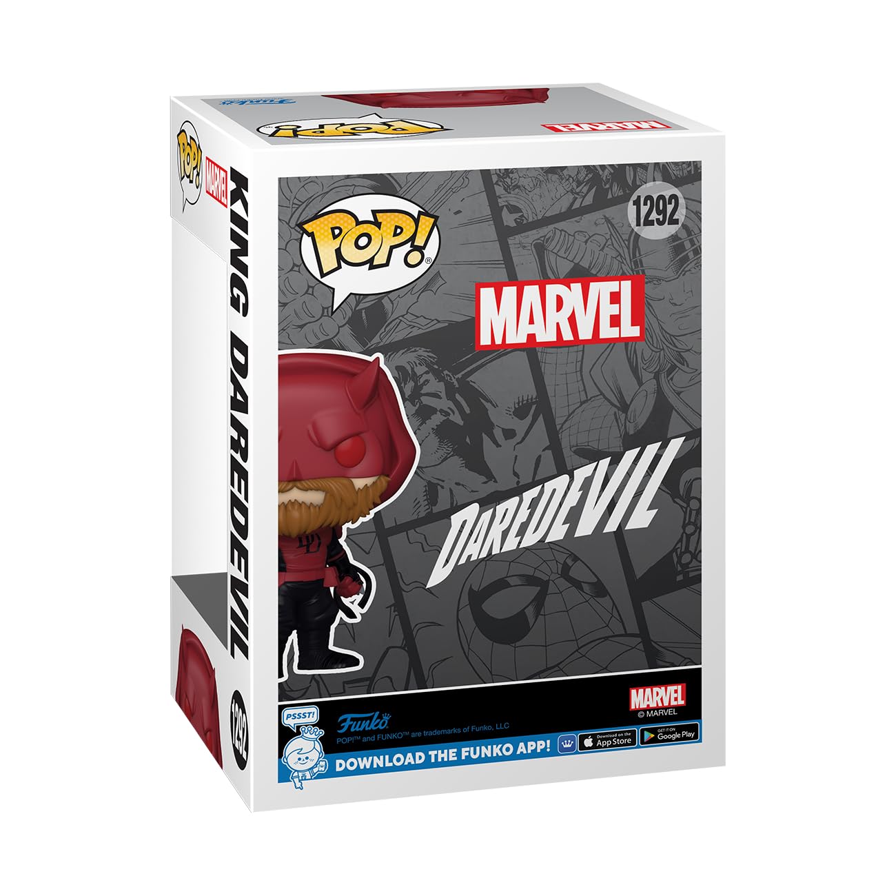 Pop! Marvel: King Daredevil Previews Exclusive Vinyl Figure