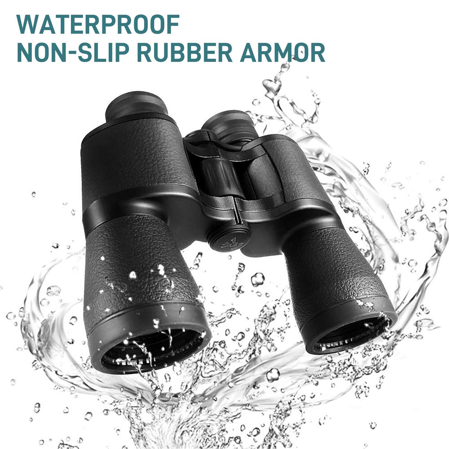 20x50 HD Binoculars for Adults High Powered Professional Waterproof/Compact Binoculars Durable & Clear BAK4 Prism FMC Lens,Bird Watching Binoculars for Adults Outdoor Sports Travel Hunting