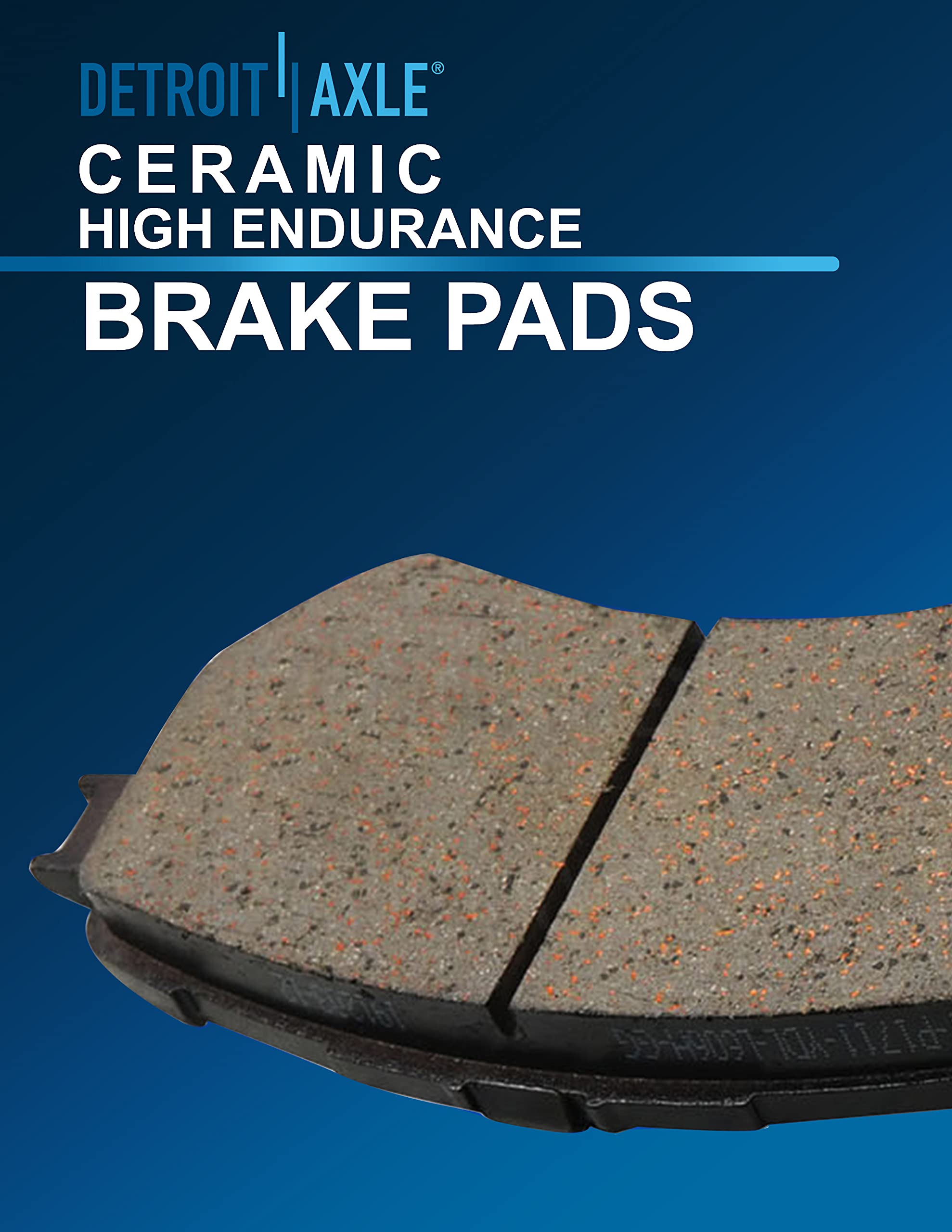 Detroit Axle - Front Brake Kit for 2007-2012 Nissan Altima Disc Brake Rotors Ceramic Brakes Pads 2008 2009 2010 2011 Replacement