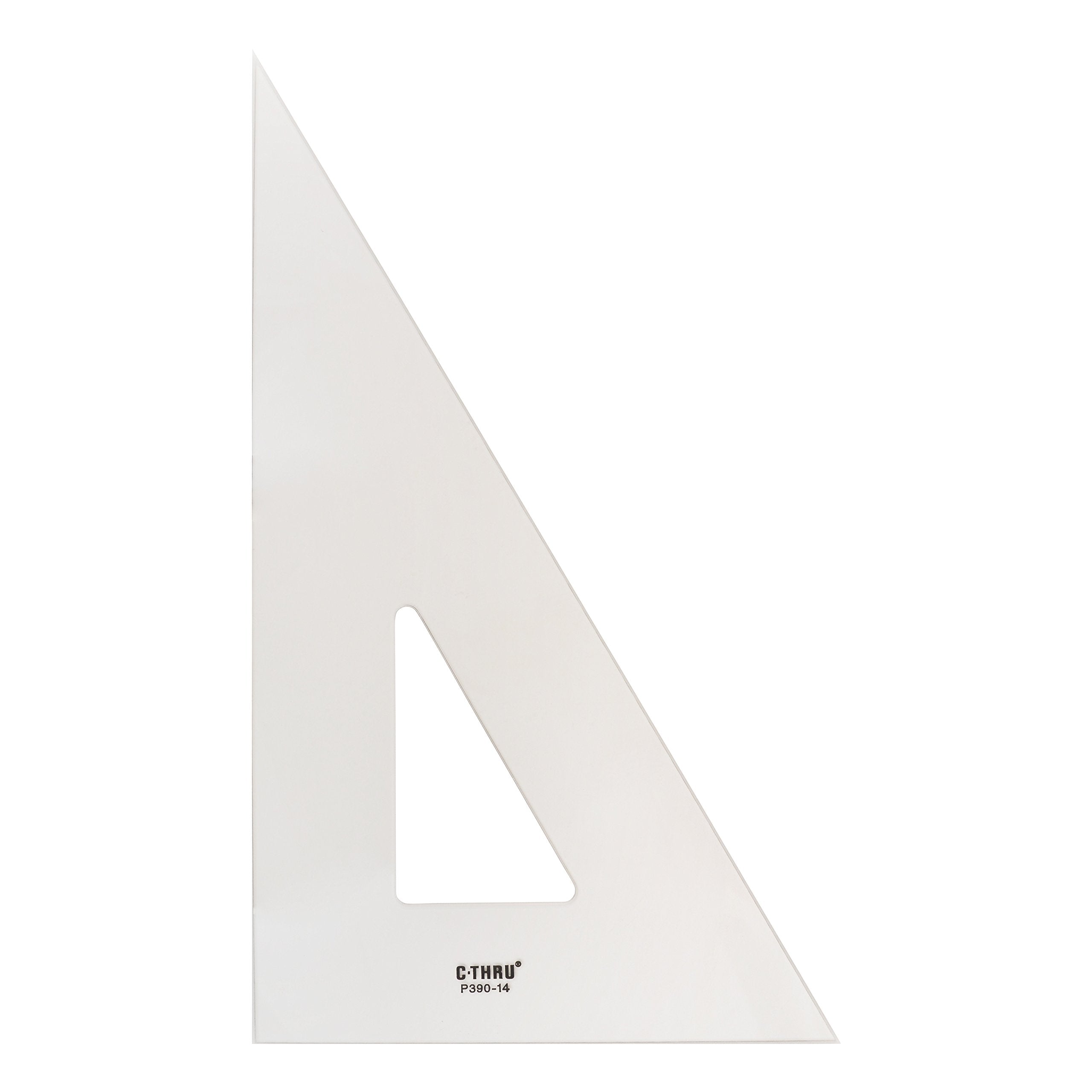 Westcott Professional Transparent Triangle Ruler (P390-14)