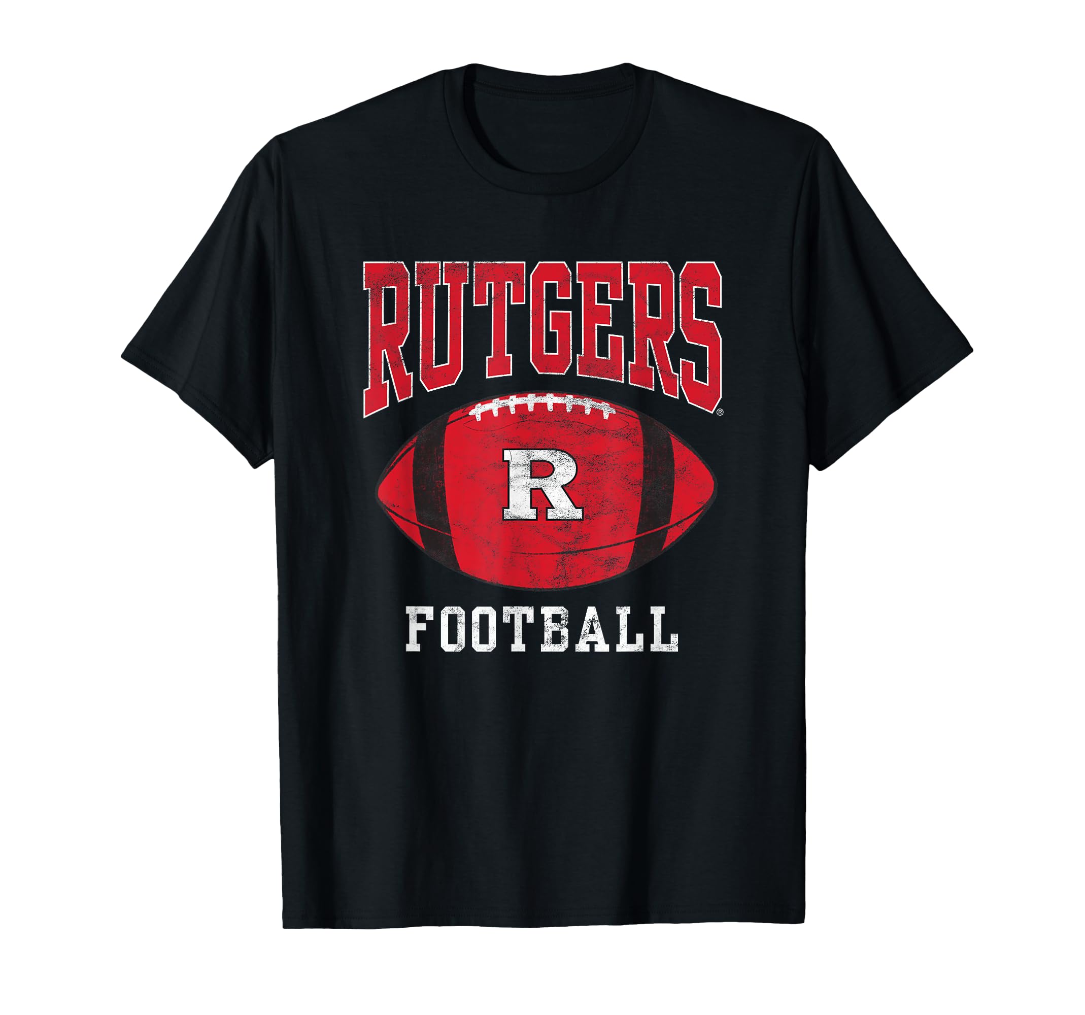 Rutgers University Scarlet Knights Football Ball T-Shirt